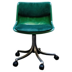Osvaldo Borsani pour Tecno Green, chaise de bureau « Modus », Italie, 1970