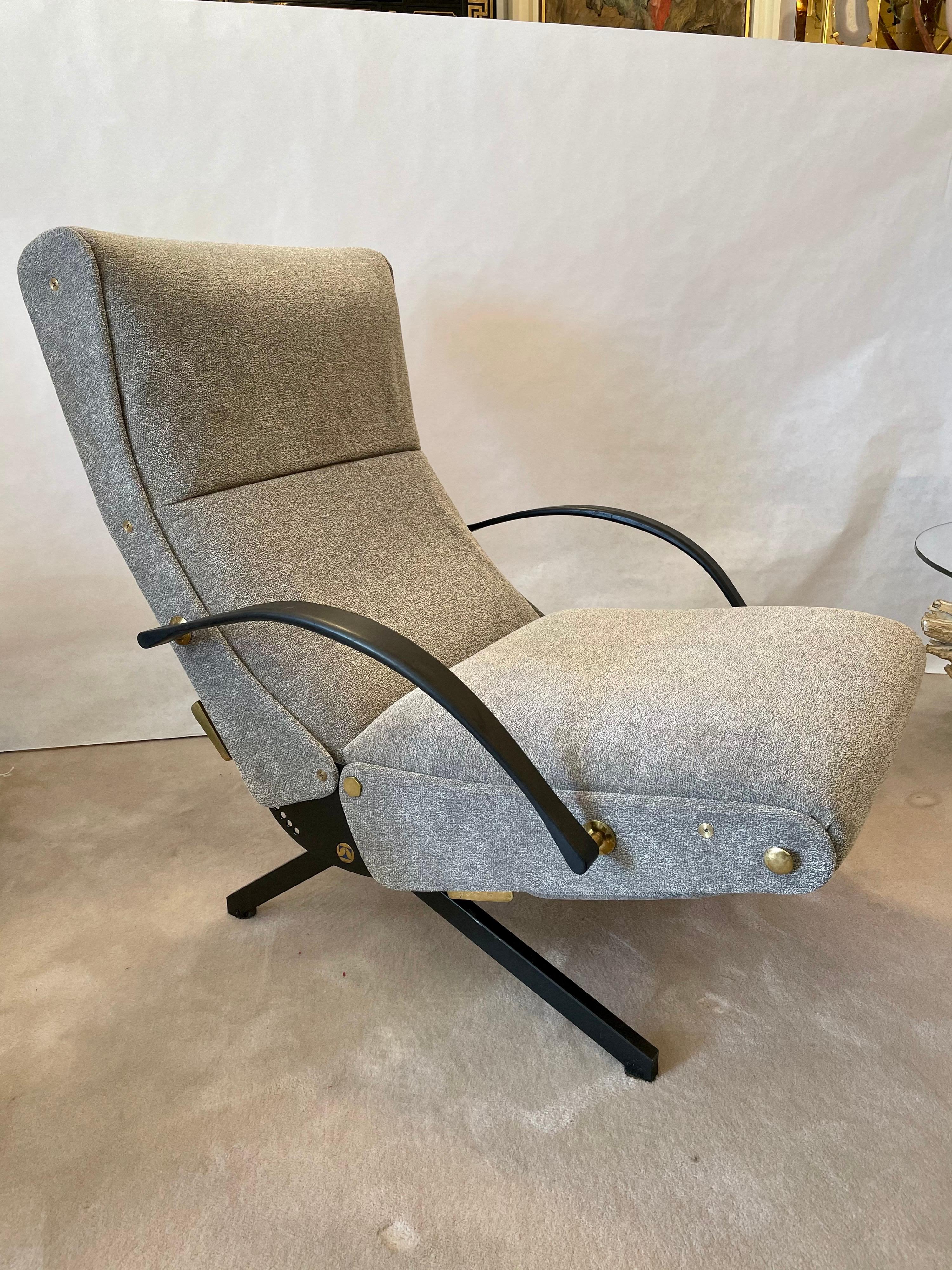 Osvaldo Borsani for Tecno ‘P40' Lounge Chair In Good Condition In East Hampton, NY