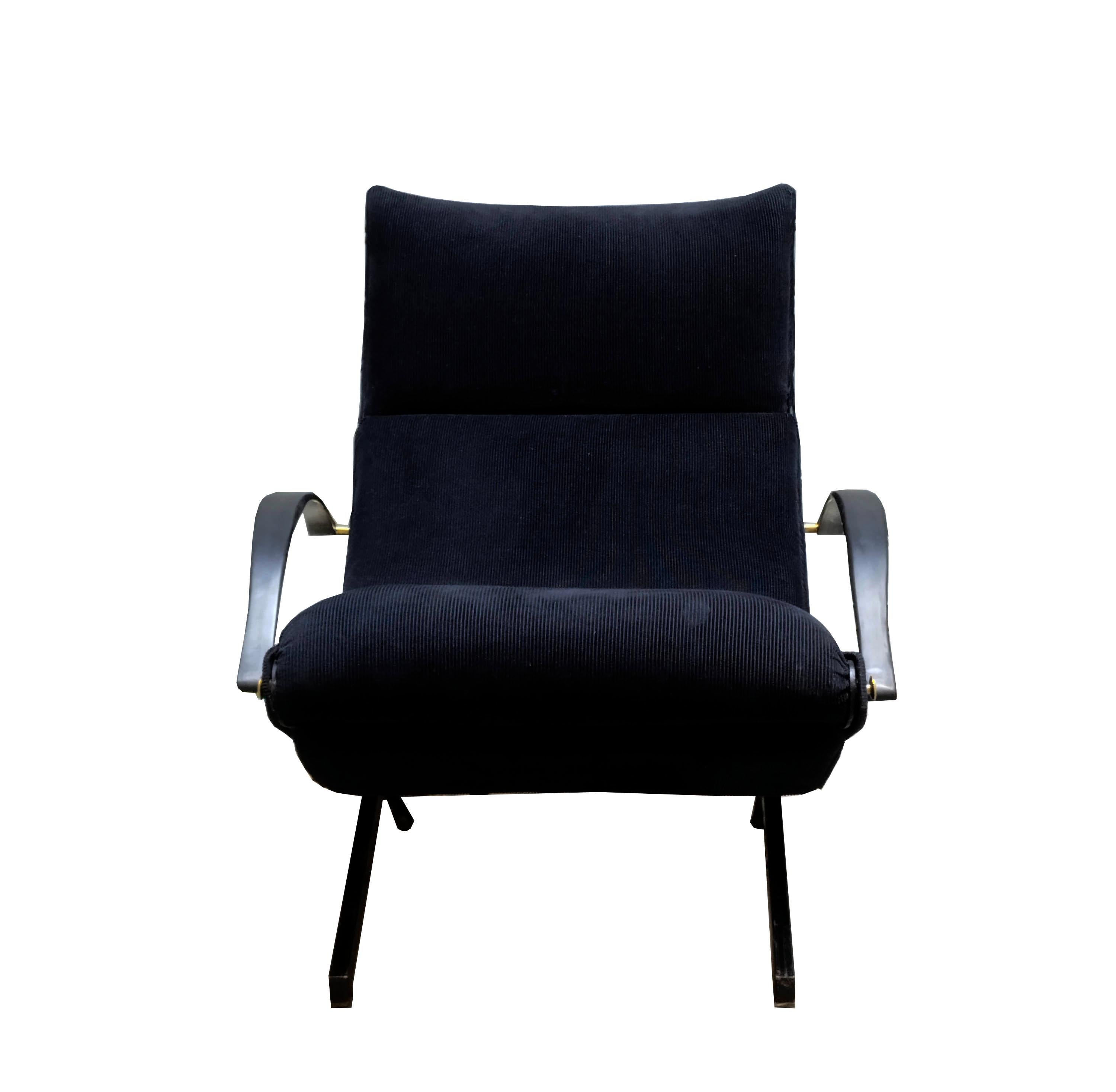 Mid-20th Century Osvaldo Borsani for Tecno ‘P40' Lounge Chair, Italy, 1955