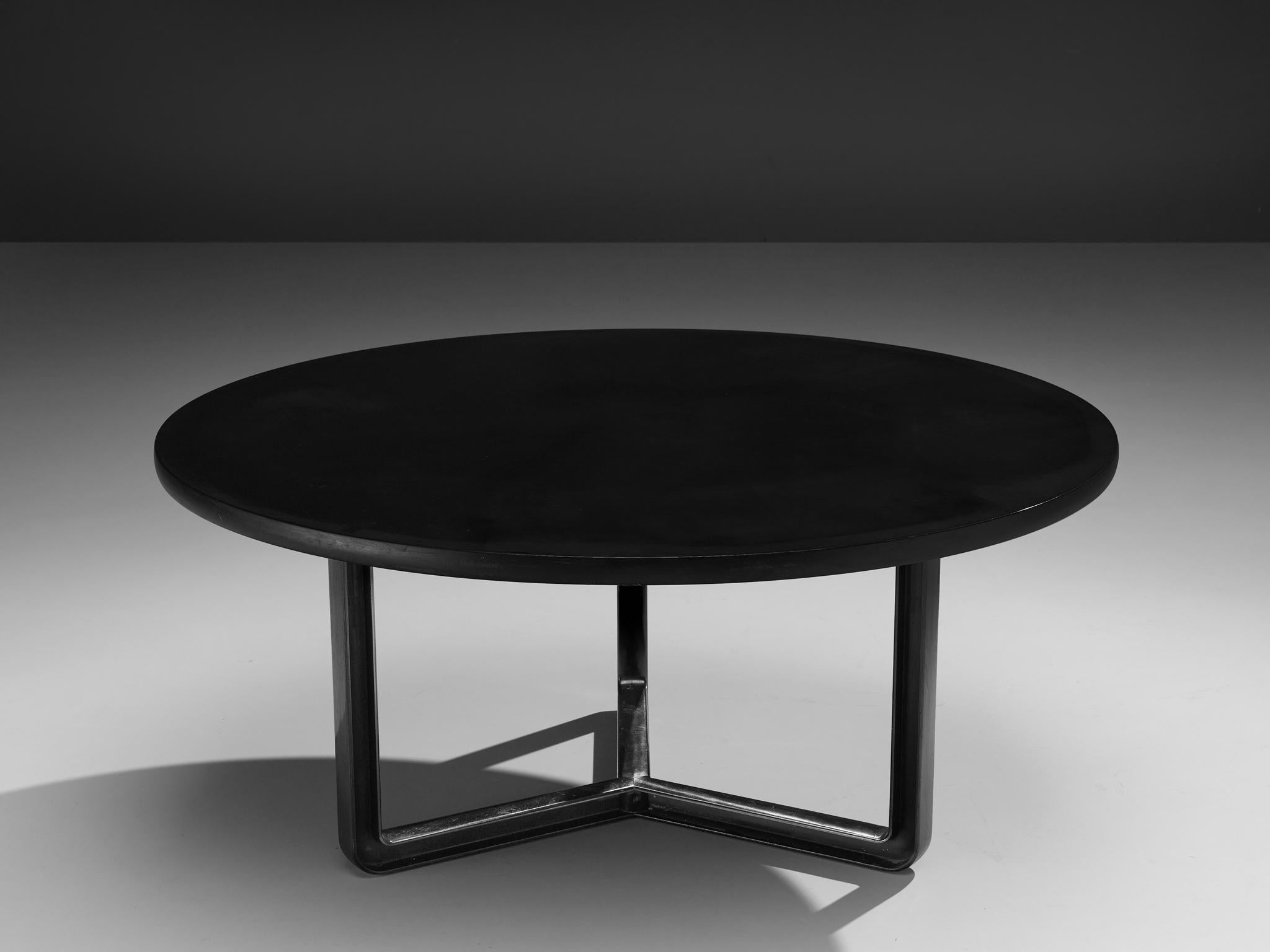 Mid-Century Modern Osvaldo Borsani for Tecno T334C Dining Table in Wood and Aluminium