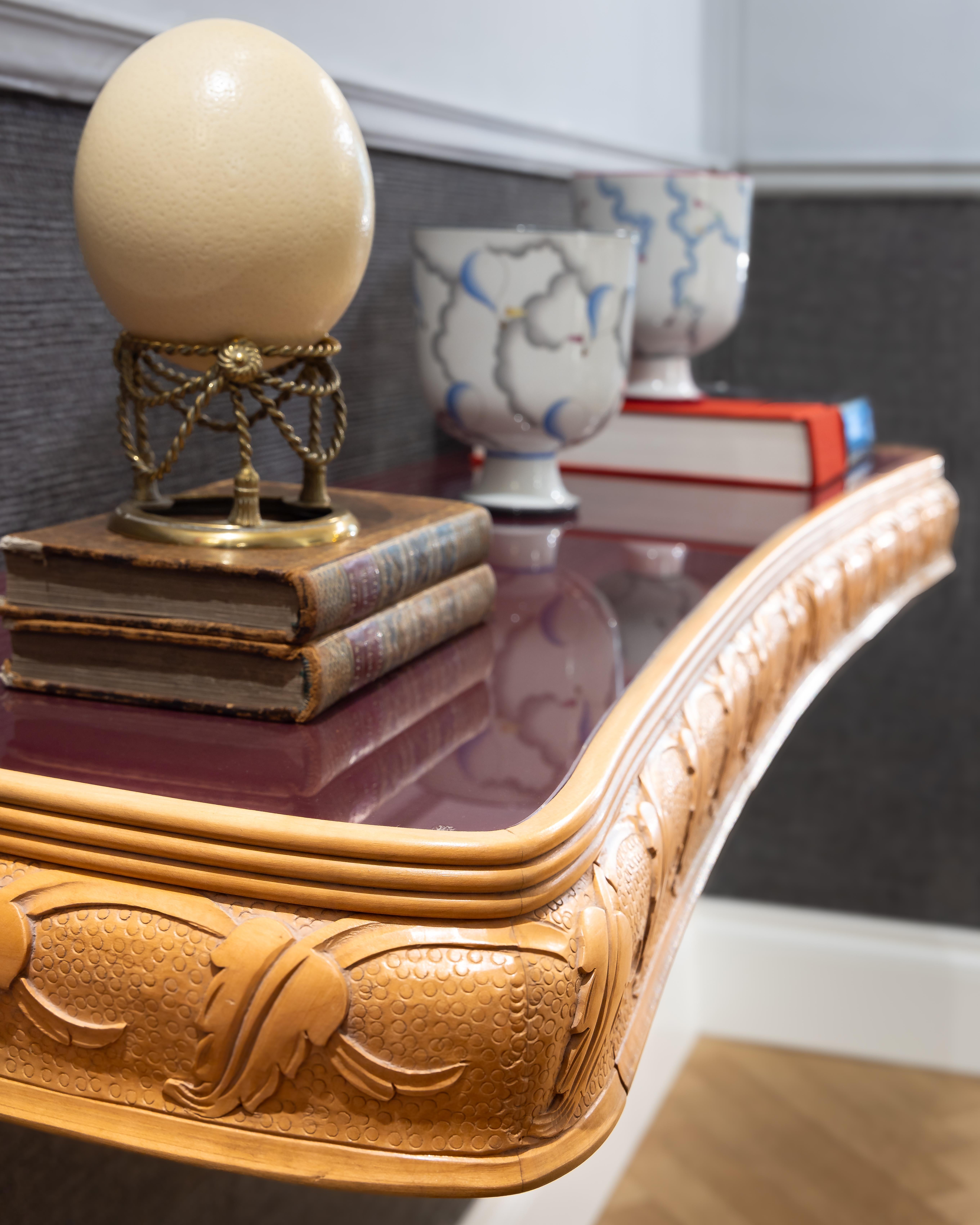 Mid-Century Modern Osvaldo Borsani Consolle suspendue en vente