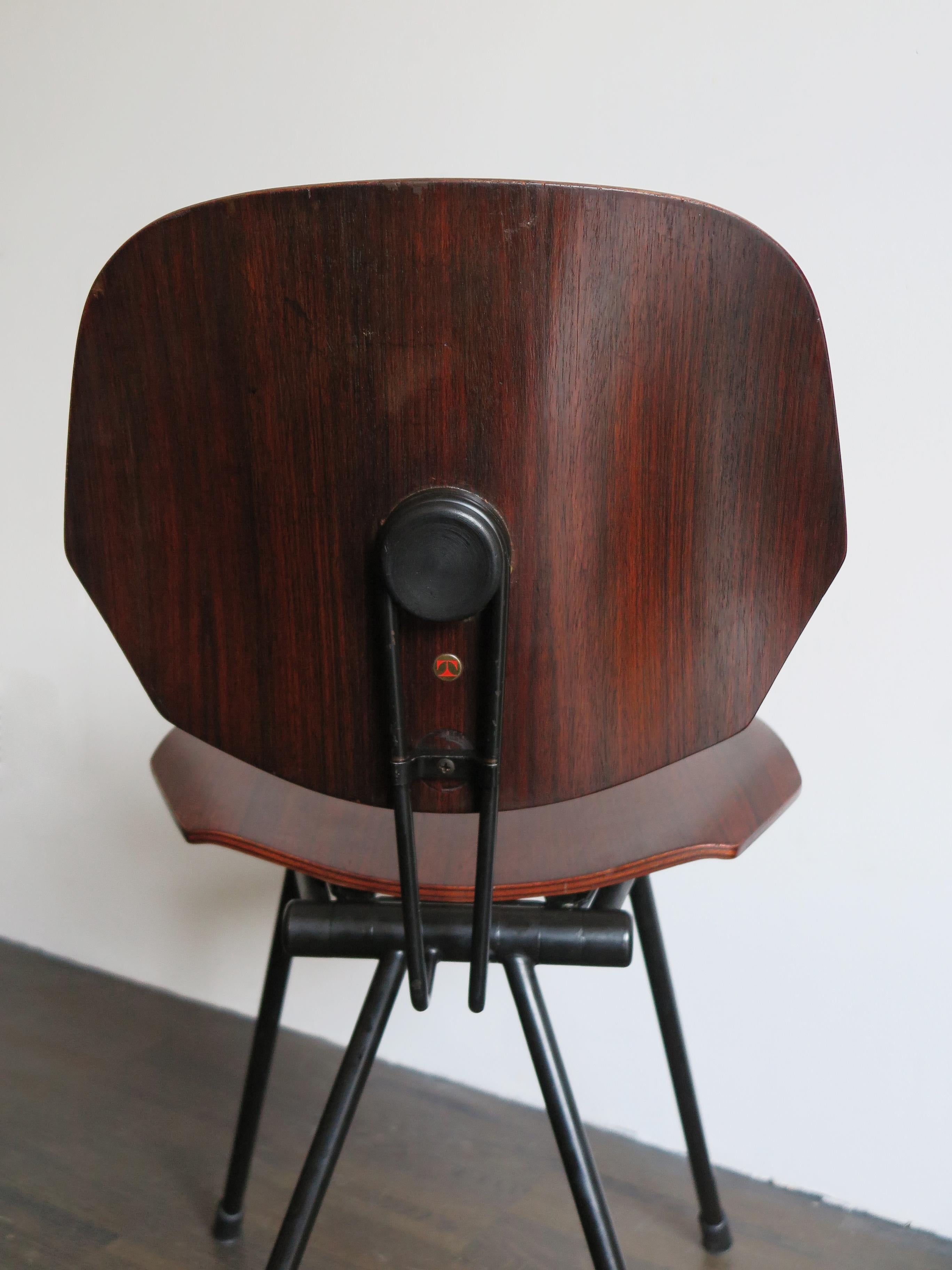 Osvaldo Borsani Italian Midcentury Dark Wood 