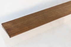 Osvaldo Borsani Large Italian Walnut Wall Console Table