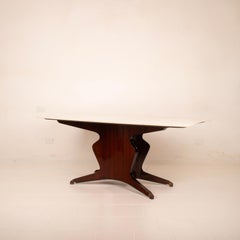 Osvaldo Borsani Marble Dining Table for Arredamenti Borsani Varedo, 1950s
