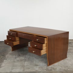 Osvaldo Borsani, Mid-Century Executive Desk, 1940s