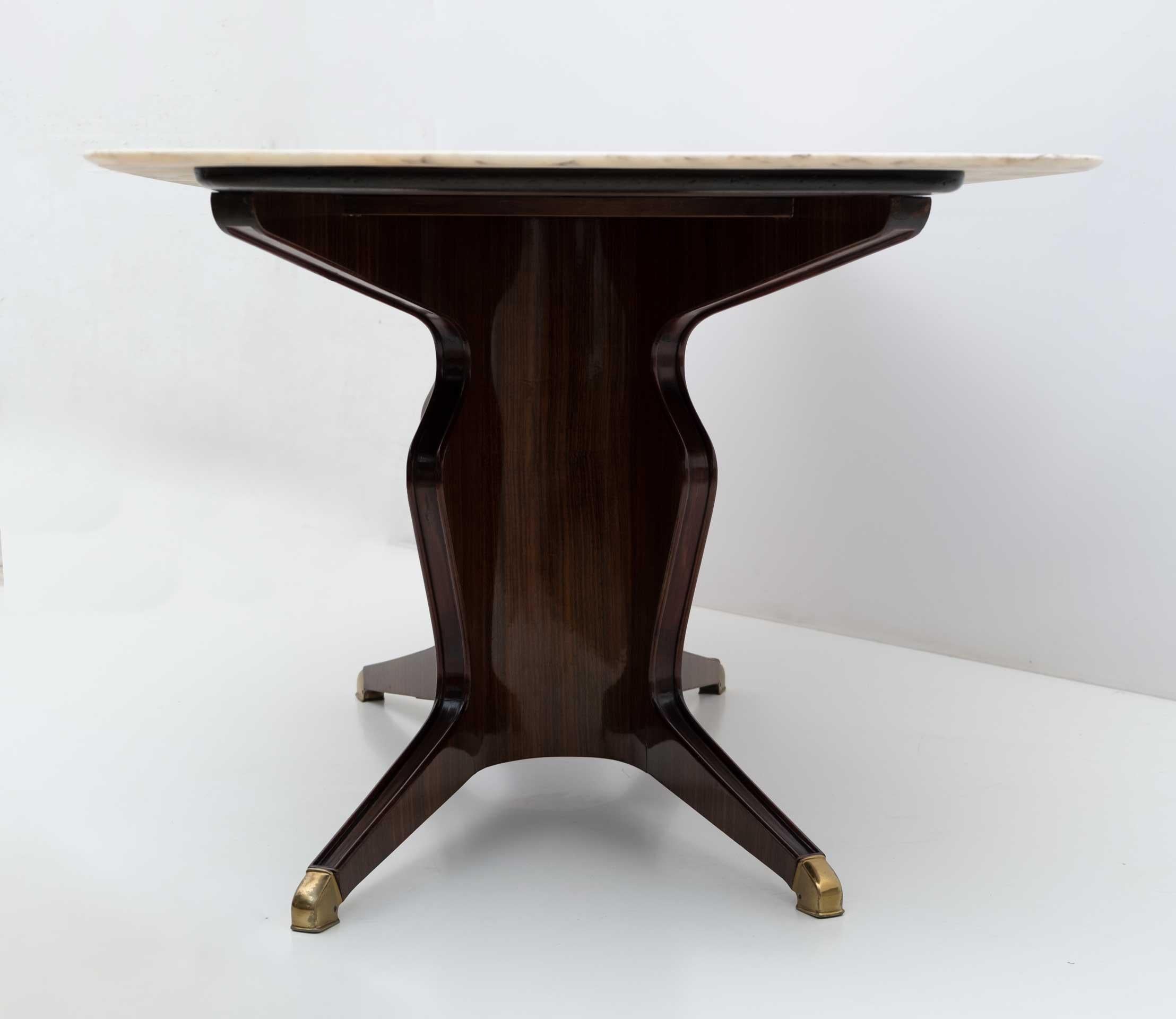 Osvaldo Borsani Mid-Century Modern Italian Dinning Table, 1950s For Sale 7