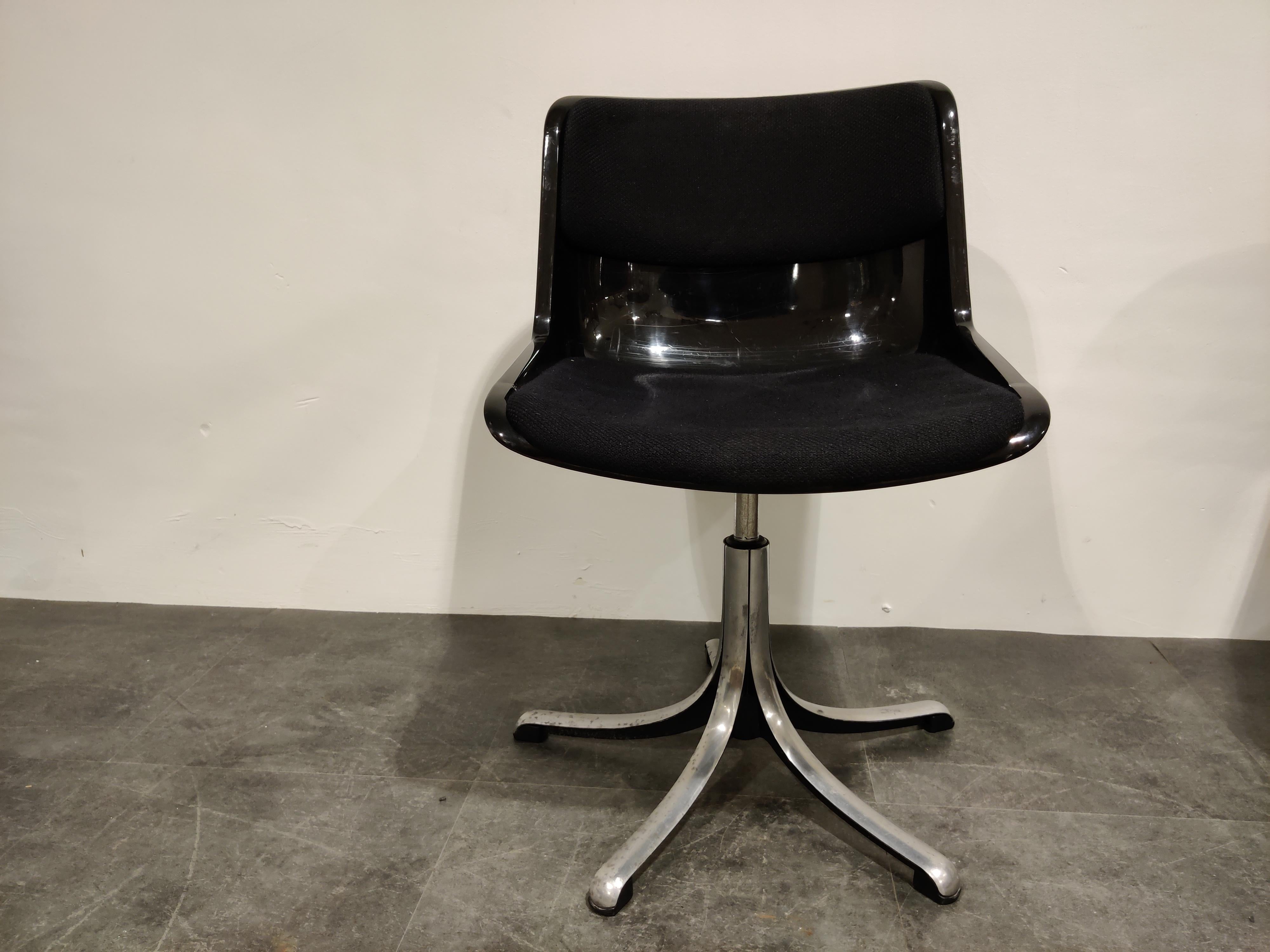 Osvaldo Borsani 'Modus' Desk Chair for Tecno, 1970s 3