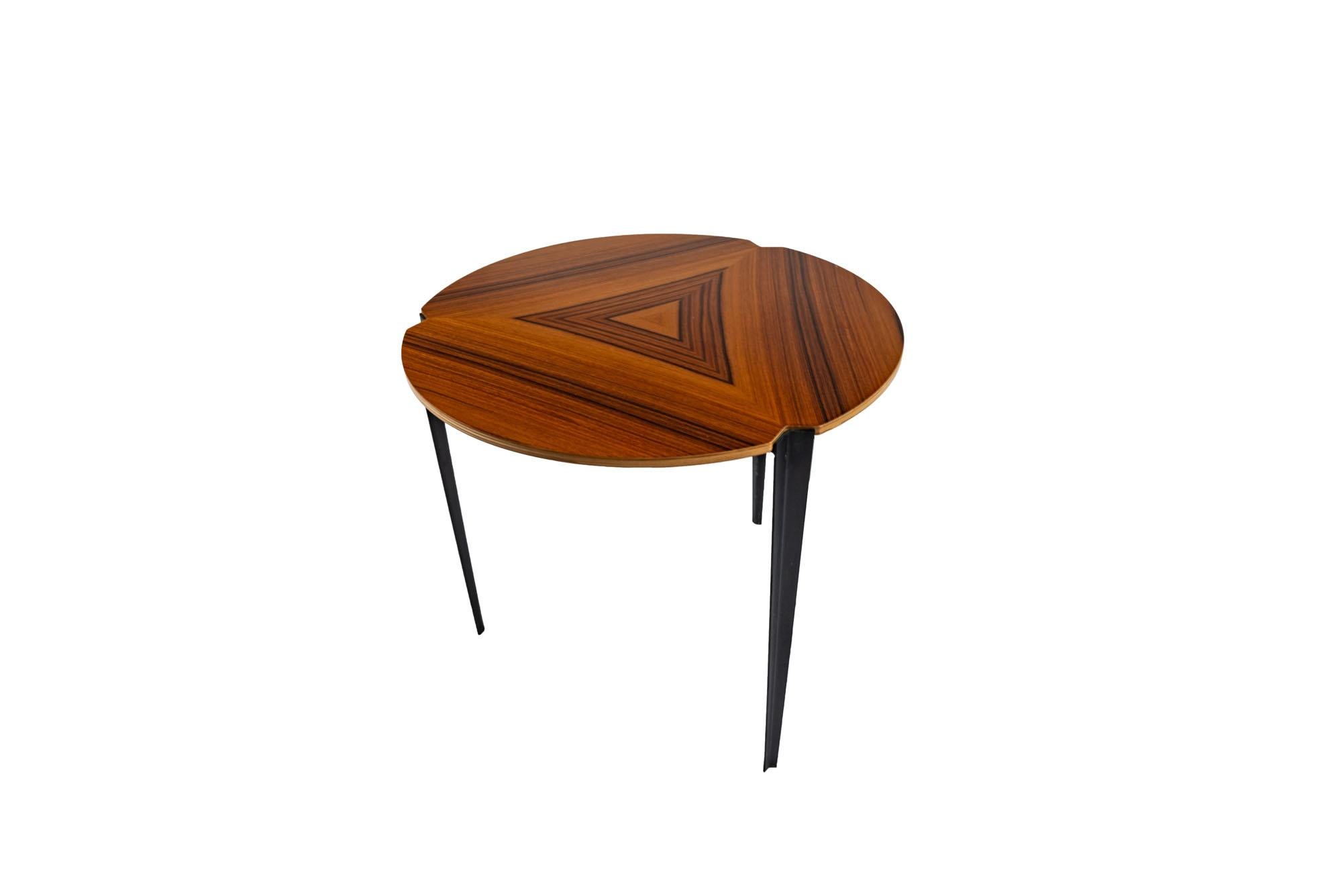 Painted Osvaldo Borsani, Nesting Tables, Tecno Edition, T61E Model, circa 1970