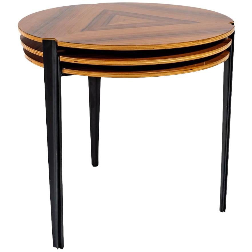 Osvaldo Borsani, Nesting Tables, Tecno Edition, T61E Model, circa 1970