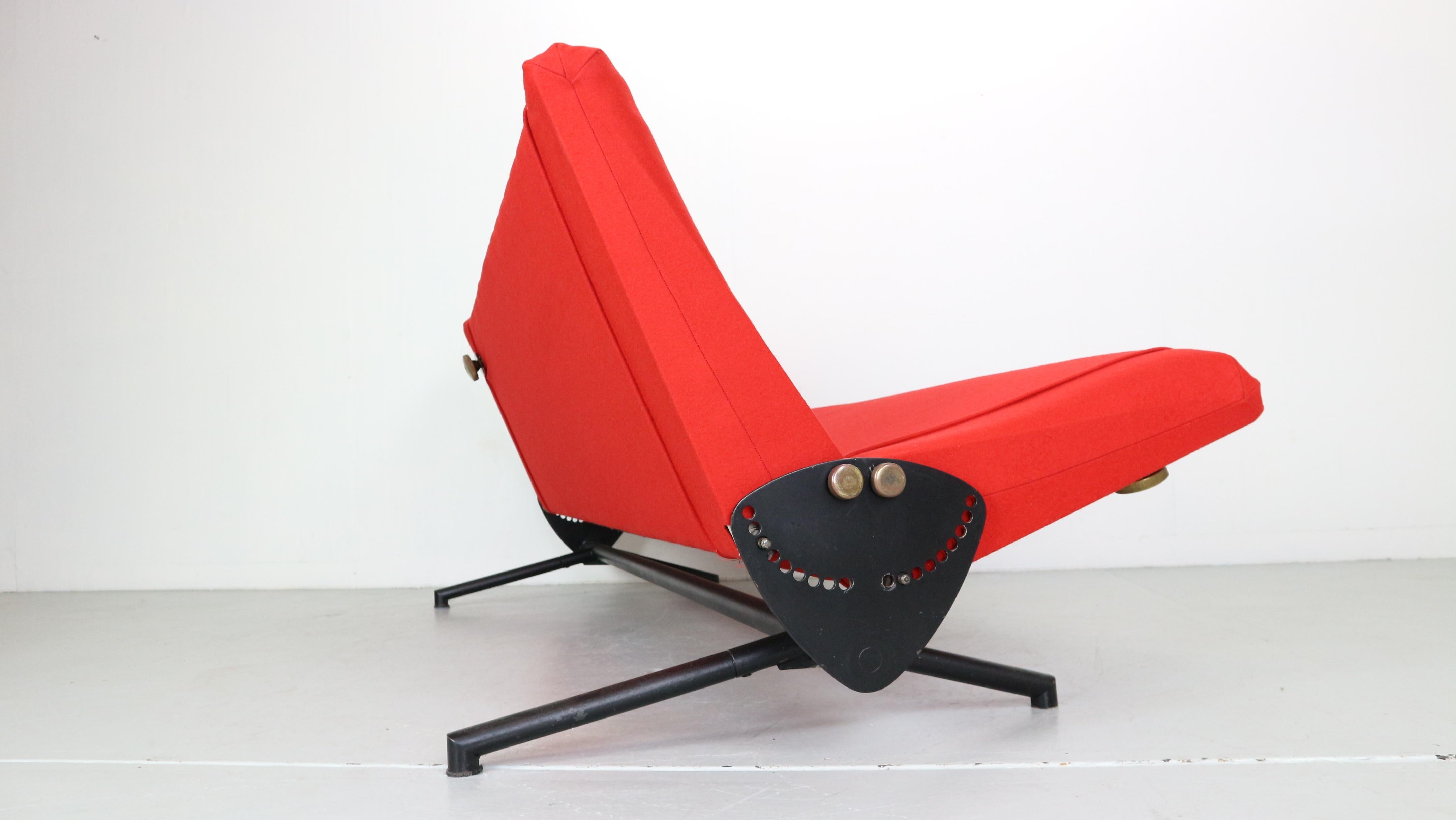 Canapé/lit de jour D70 d'origine d'Osvaldo Borsani pour Tecno, 1954, Italie en vente 1