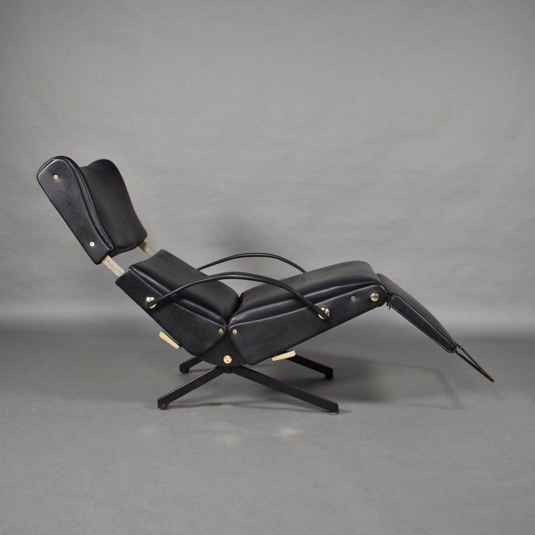 Italian Osvaldo Borsani P 40 Long Chair Production Tecno