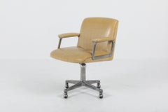 Osvaldo Borsani P126 Swivel Chairs for Tecno, Italy, 1960s