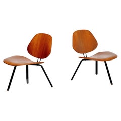 Osvaldo Borsani P31 lounge chairs Tecno Italy 1963