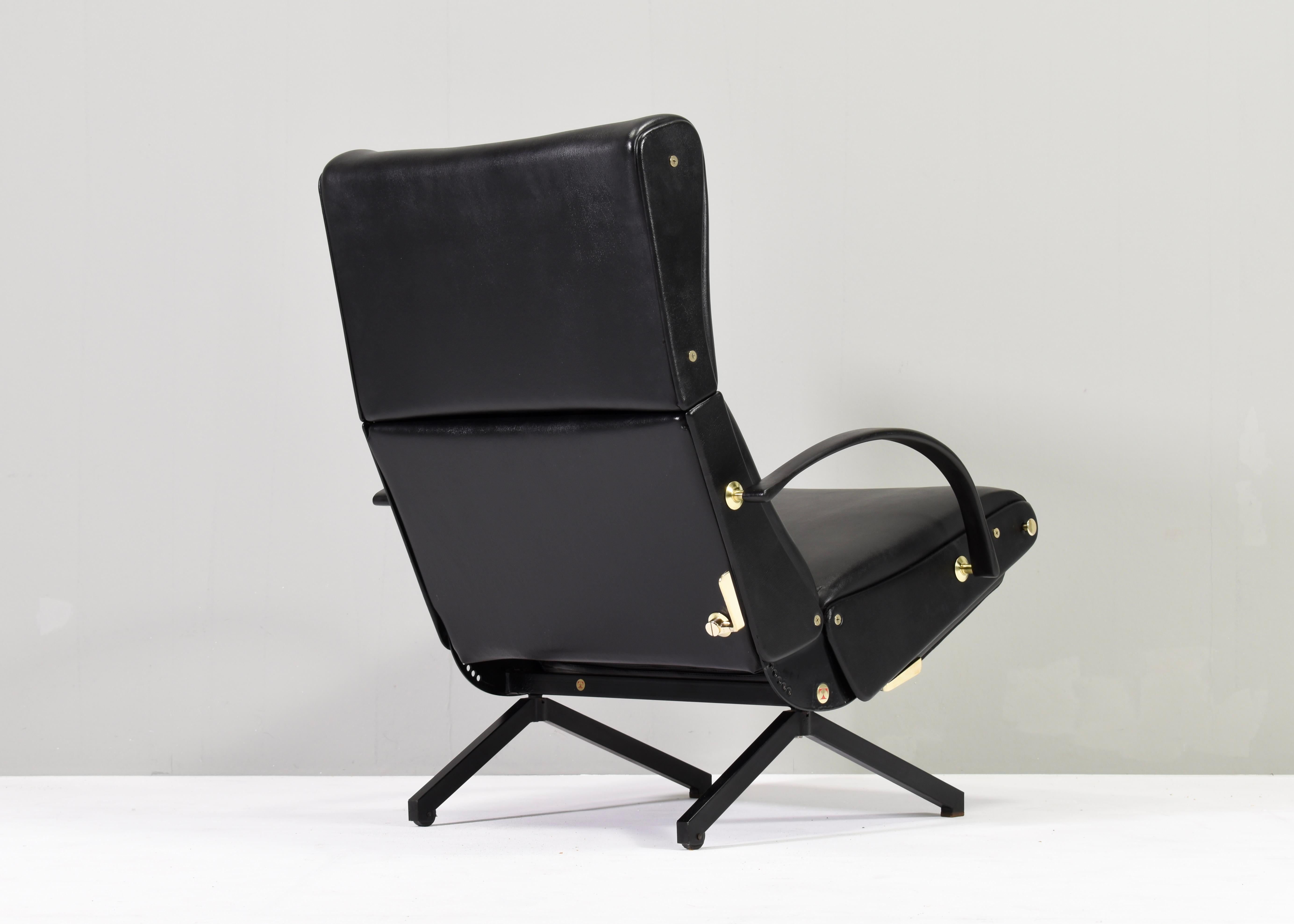Mid-20th Century Osvaldo Borsani P40 All Original Lounge Chair for TECNO, Italy, circa 1960 For Sale