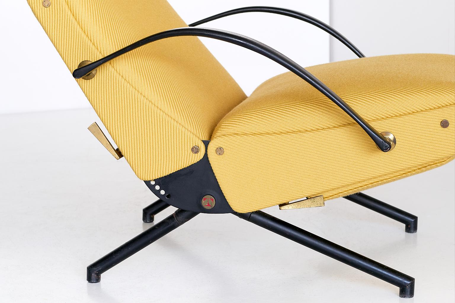 Osvaldo Borsani P40 Lounge Chair, First Edition for Tecno, Italy, 1955 4