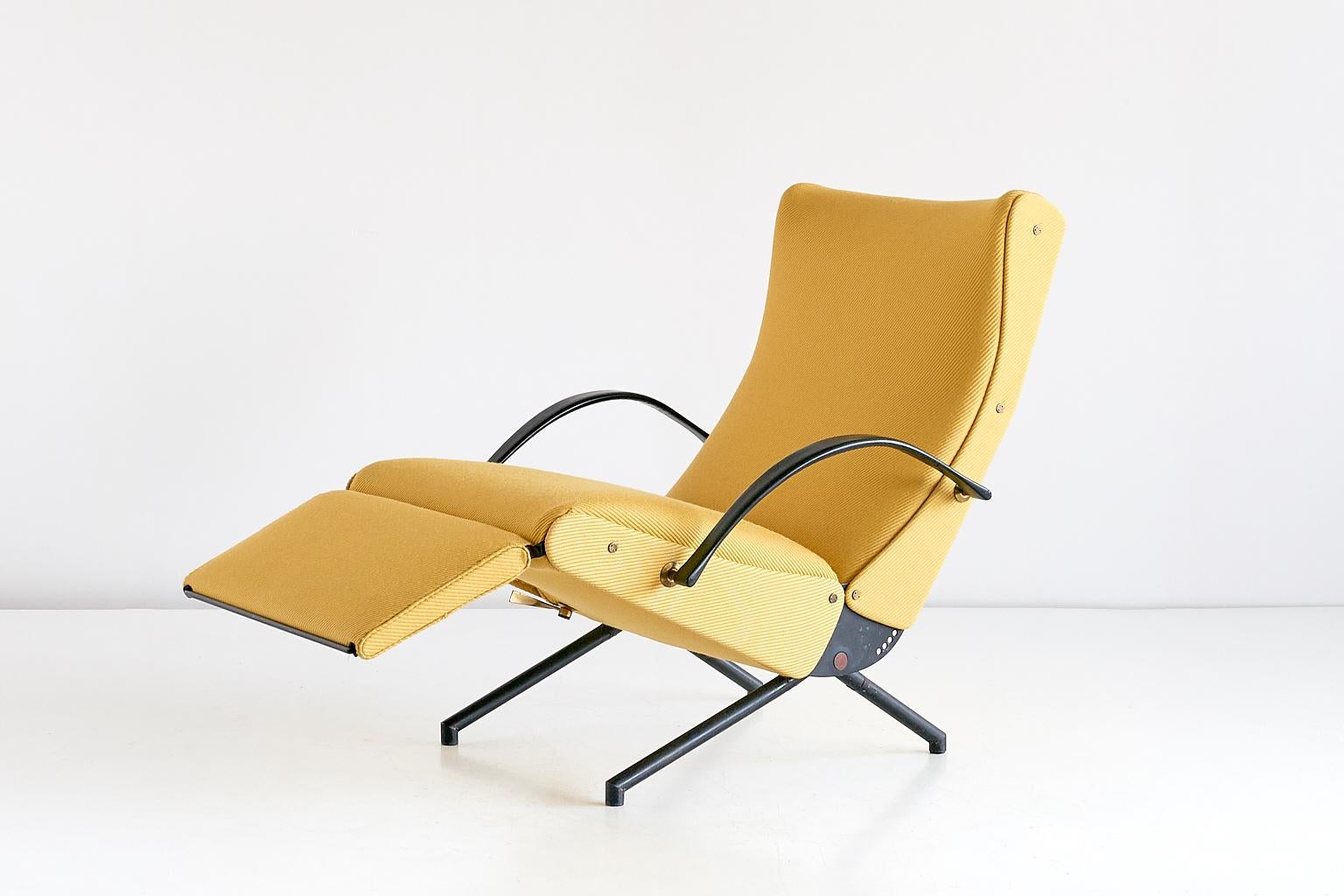 Mid-Century Modern Osvaldo Borsani P40 Lounge Chair, First Edition for Tecno, Italy, 1955