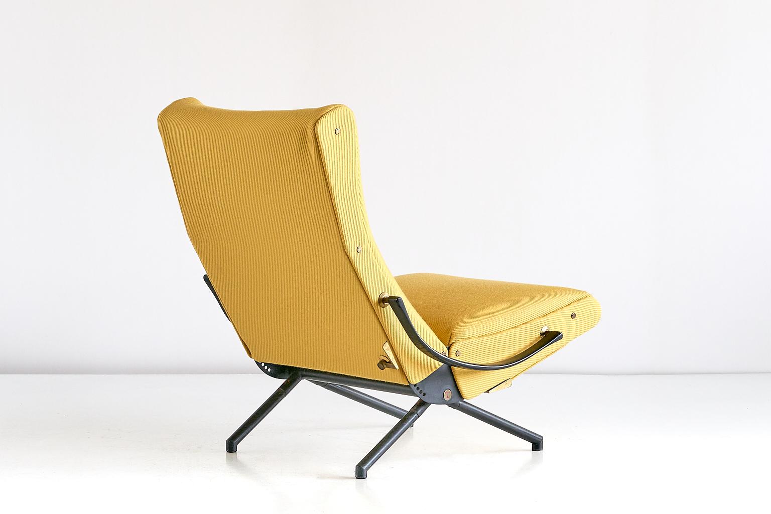 Mid-20th Century Osvaldo Borsani P40 Lounge Chair, First Edition for Tecno, Italy, 1955