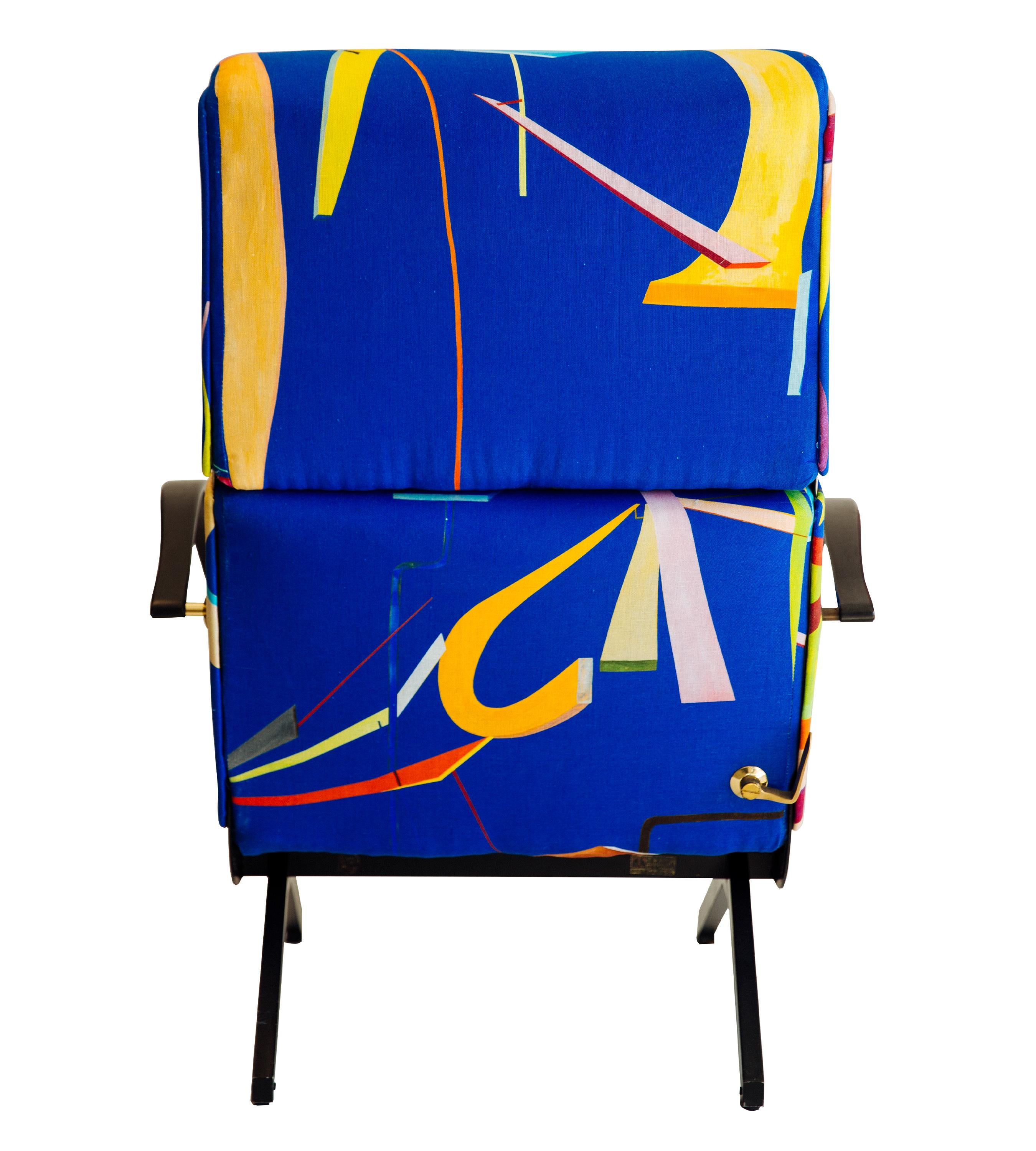 Mid-Century Modern Osvaldo Borsani P40 Lounge Chair for Tecno