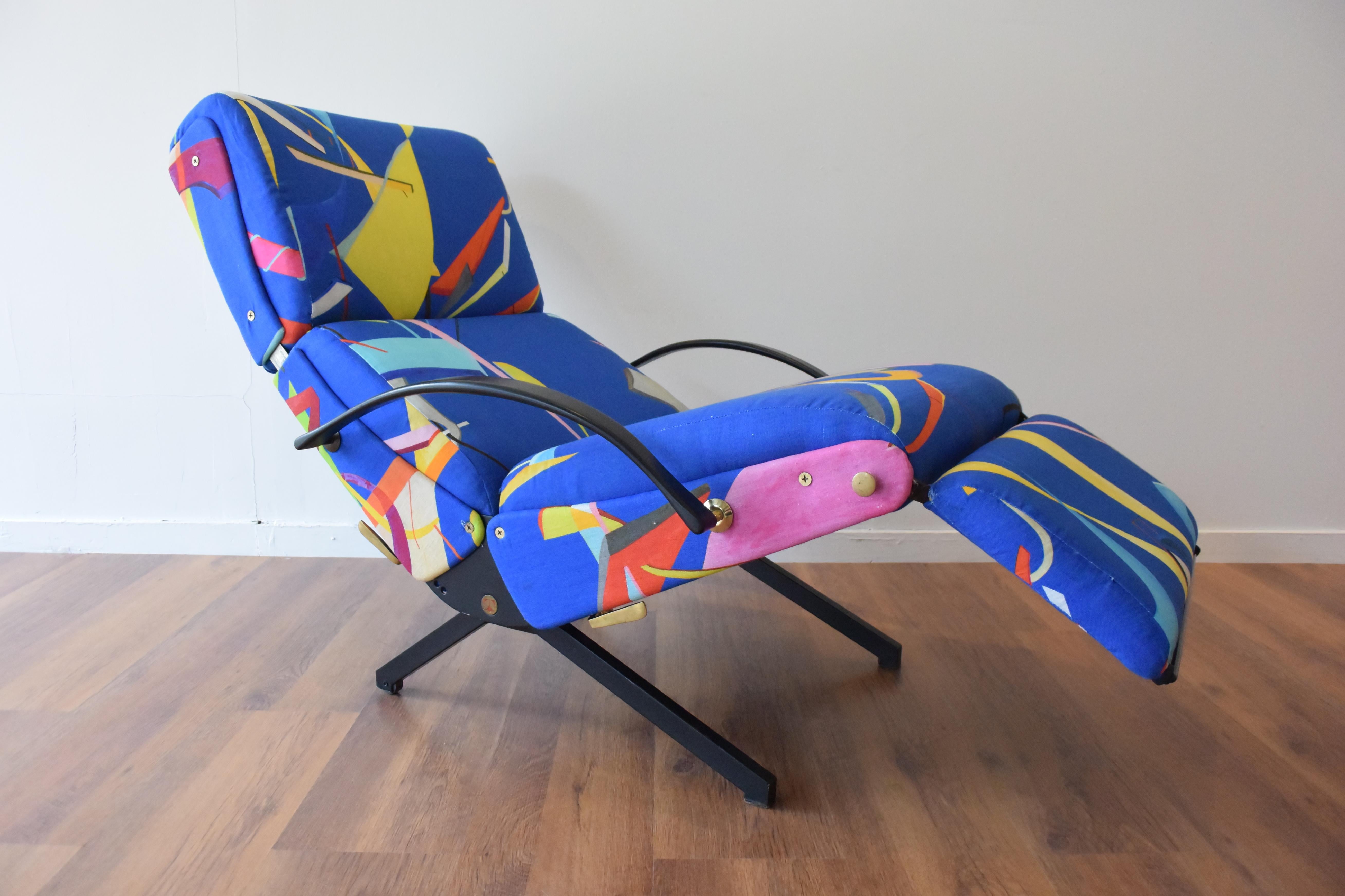 Polished Osvaldo Borsani P40 Lounge Chair for Tecno