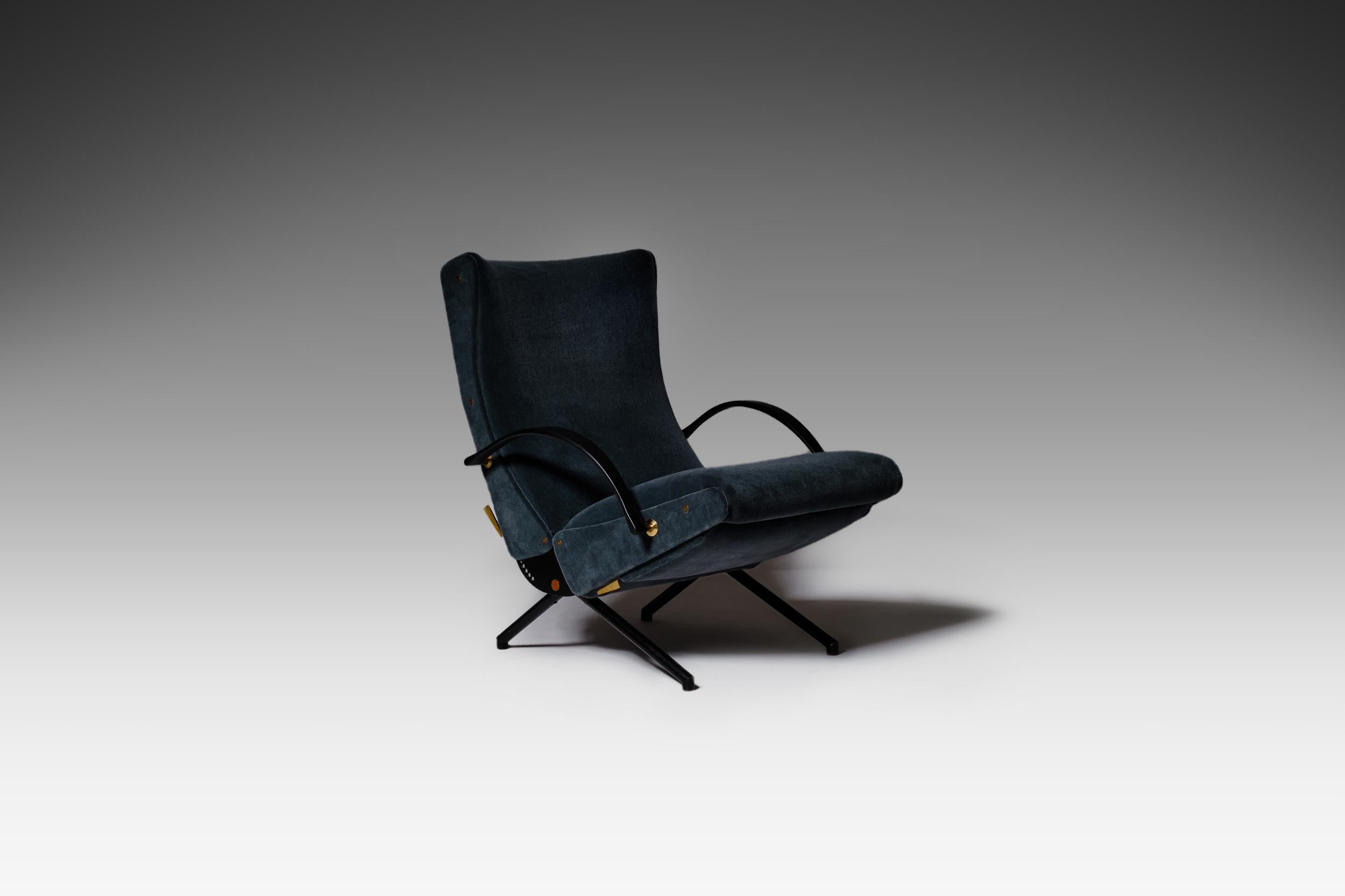 Mid-Century Modern Osvaldo Borsani P40 Lounge Chair for Tecno, Italy, 1955
