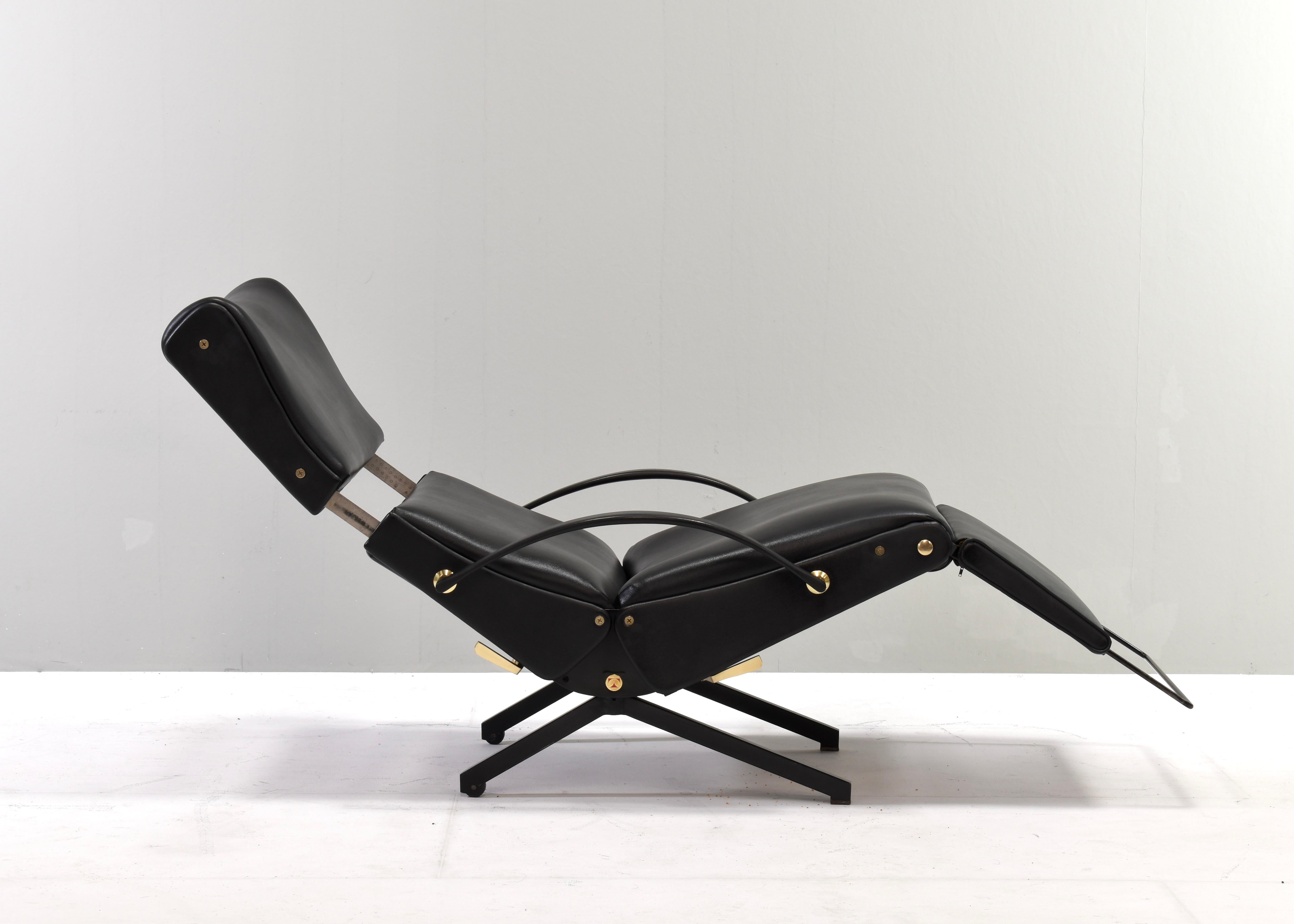 Mid-Century Modern Osvaldo Borsani P40 Lounge Chair for TECNO, Italy, circa 1950-70