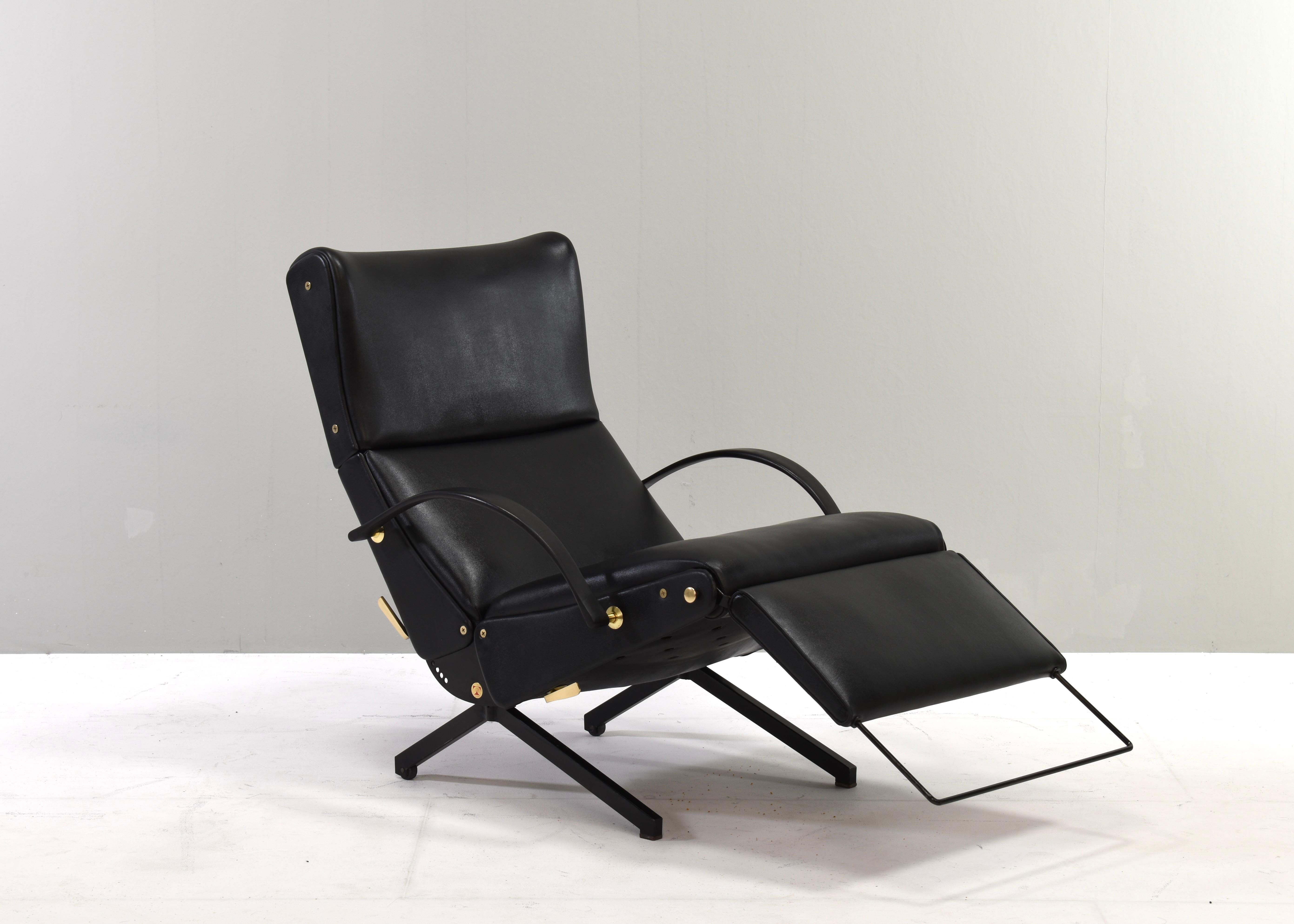 Italian Osvaldo Borsani P40 Lounge Chair for TECNO, Italy, circa 1950-70