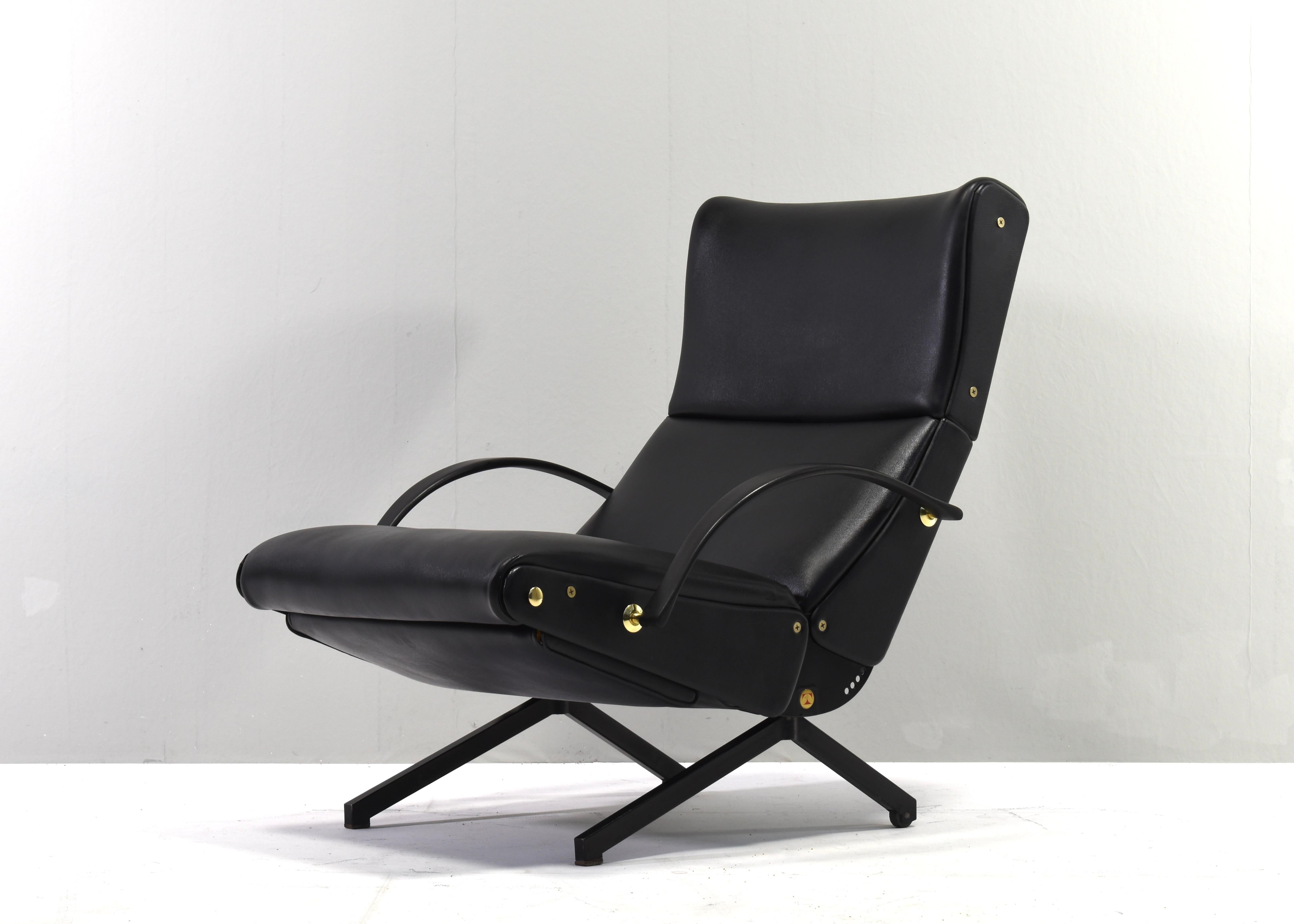 Osvaldo Borsani P40 Lounge Chair for TECNO, Italy, circa 1950-70 1