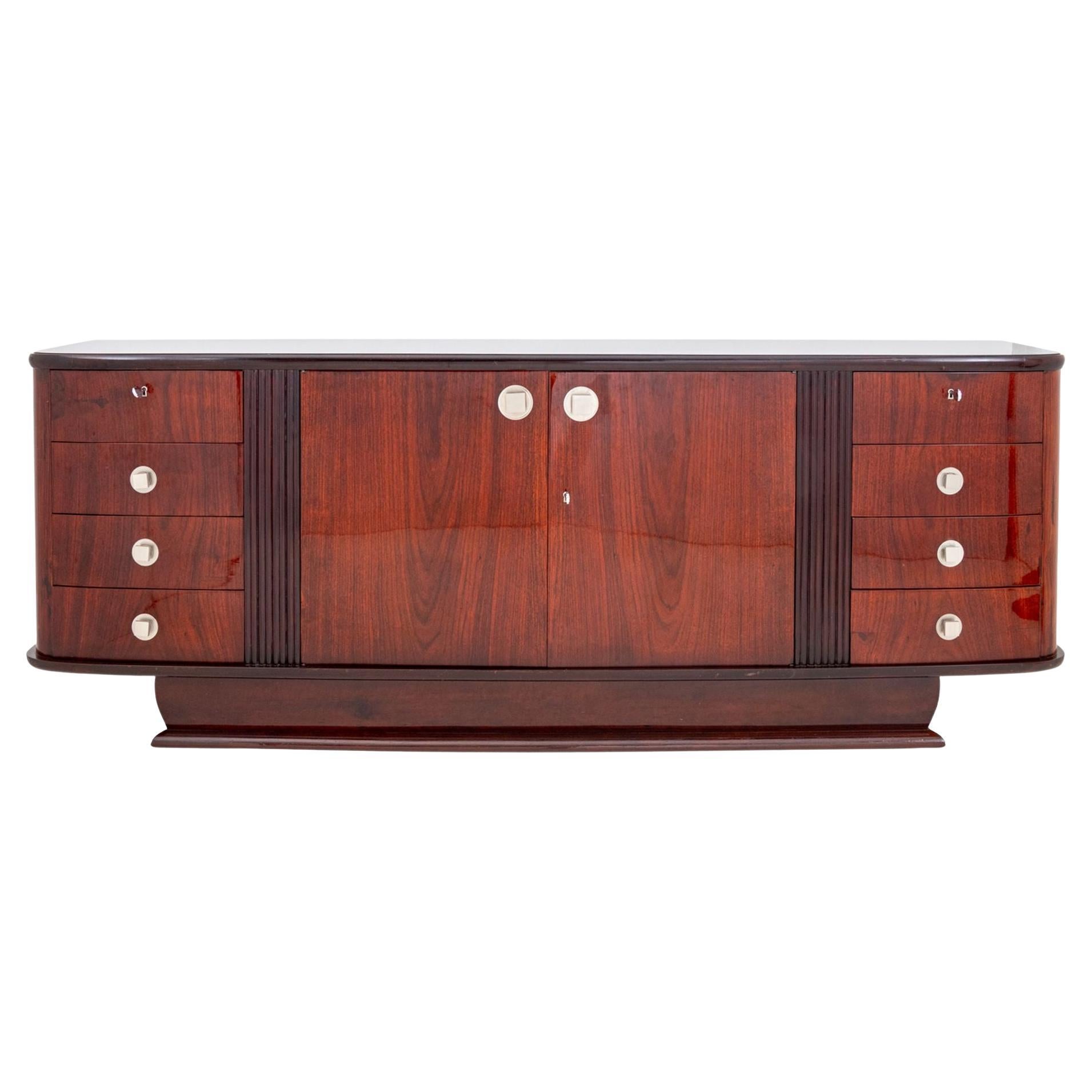 Credenza Osvaldo Borsani in palissandro, 1940 ca.