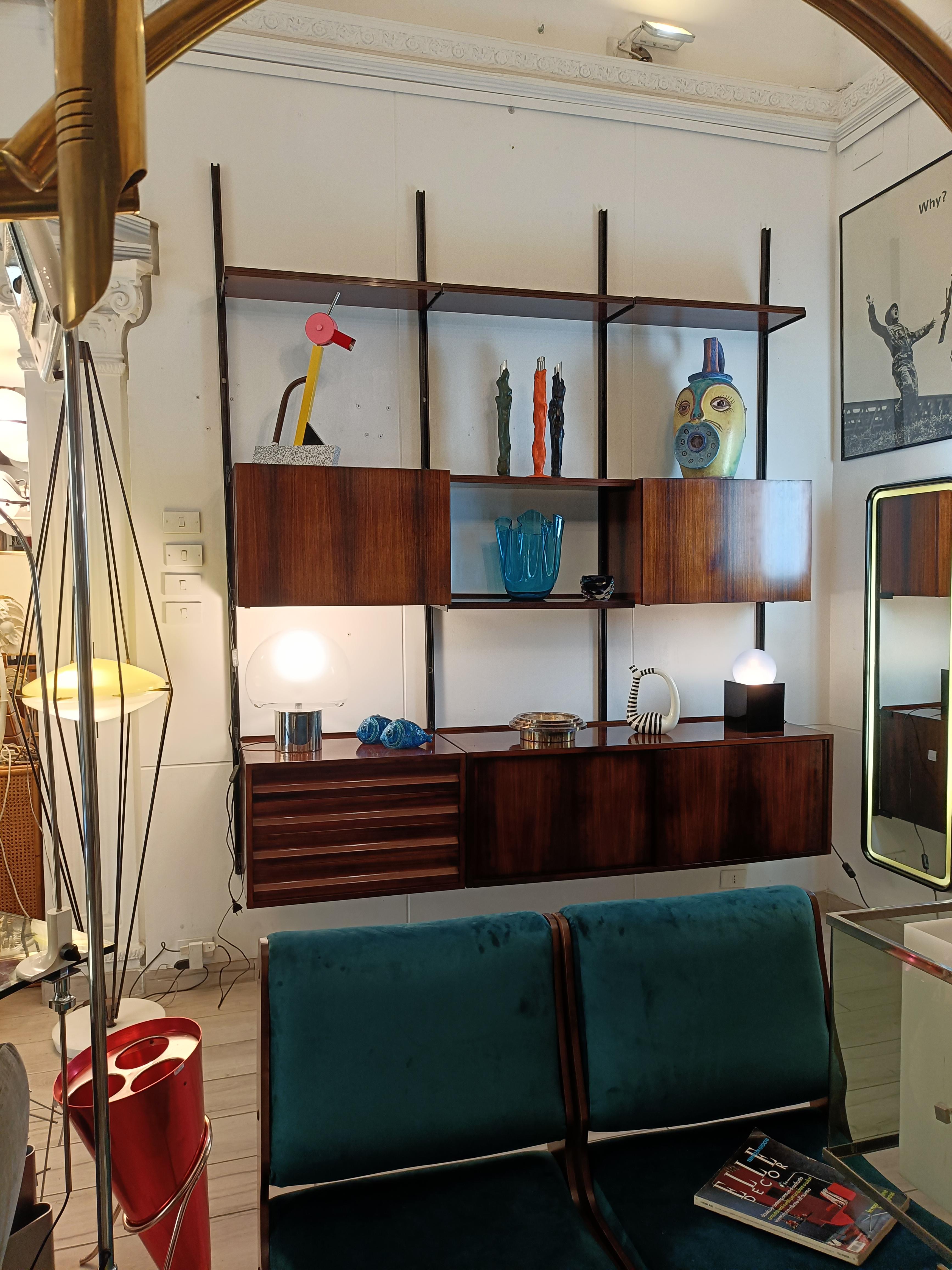 Osvaldo Borsani para Tecno Librería modular E22, Italia Años 60 en venta 2