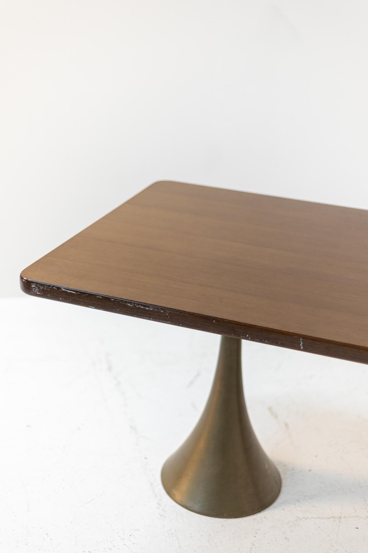 Osvaldo Borsani Rare table italienne en bronze, 1971 en vente 4