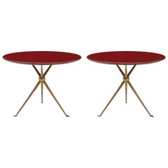 Osvaldo Borsani Rare Side Tables
