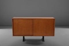 Osvaldo Borsani Sideboard aus Rosenholz, Modell SE3, Prod. Tecno, Italien, 1962
