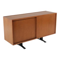 Osvaldo Borsani Sideboard aus Rosenholz, Modell SE3, Prod. Tecno, Italien, 1962