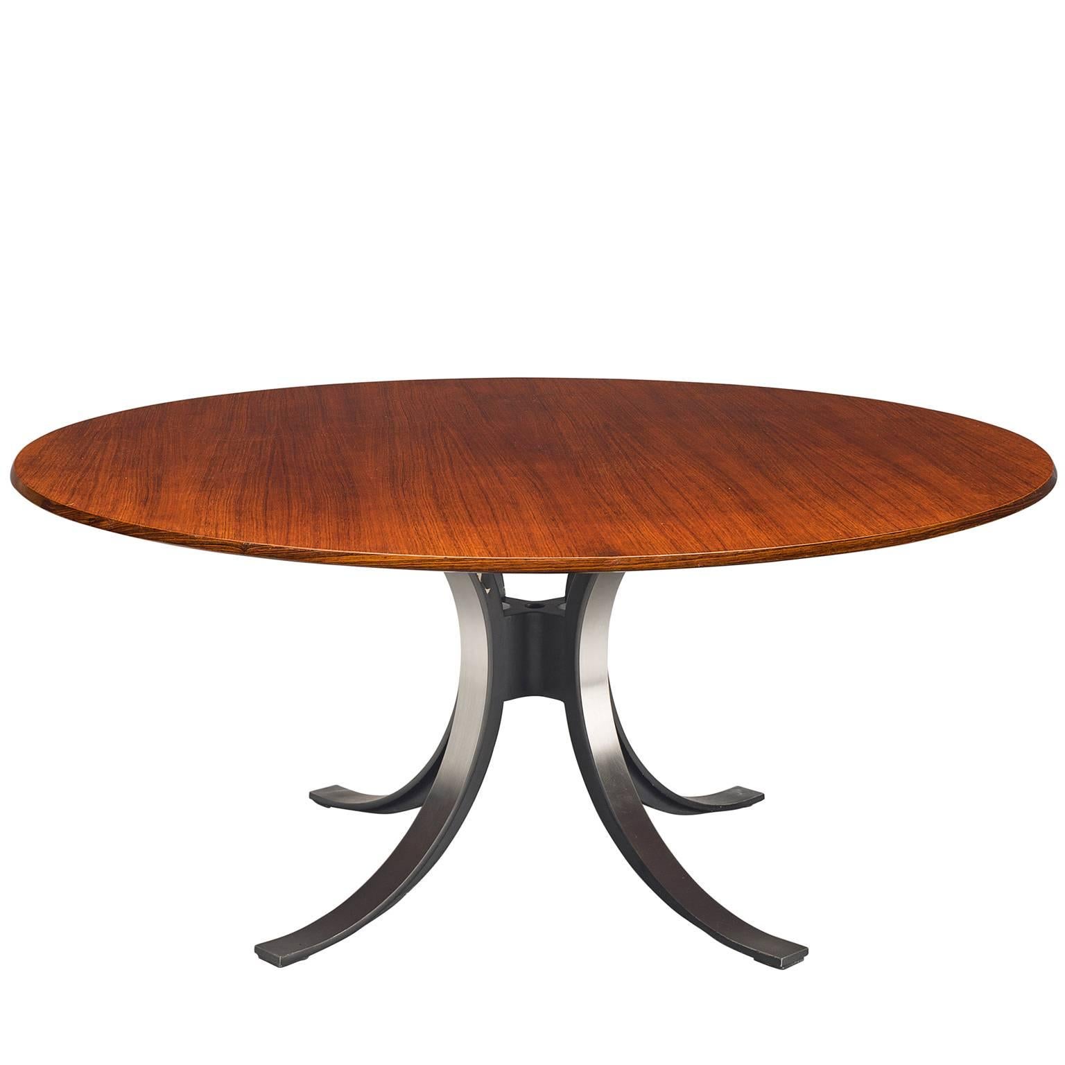 Osvaldo Borsani Rosewood Table for Tecno