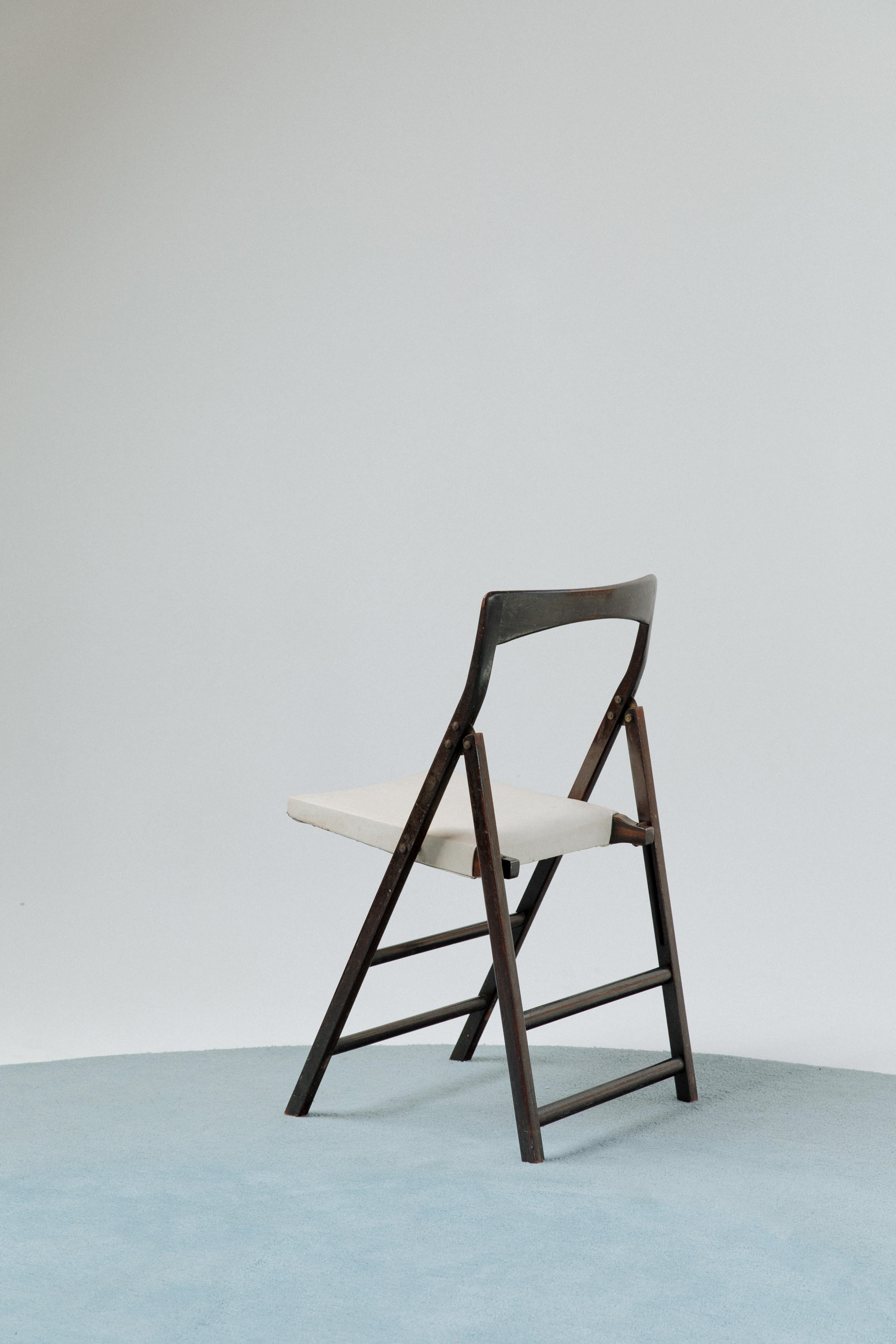 Brazilian Osvaldo Borsani s80 Folding Chairs For Sale