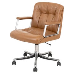 Osvaldo Borsani Swivel Office Chair, ca. 1970
