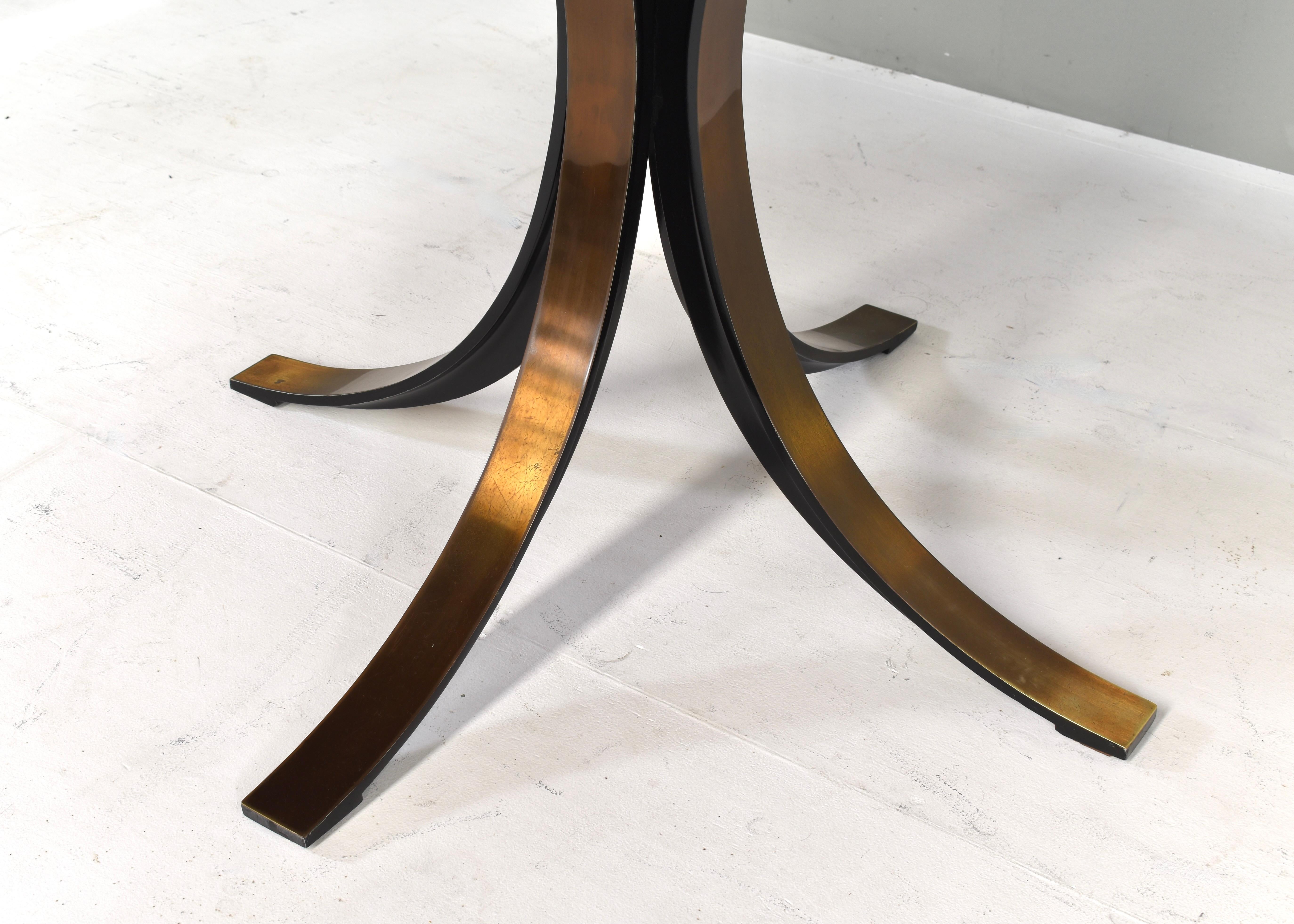 Osvaldo Borsani T69 Round Dining Table by Tecno, Italy, circa 1960 For Sale 6