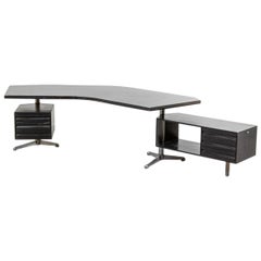 Osvaldo Borsani T96 or Boomerang Desk for Tecno, 1960, Italy