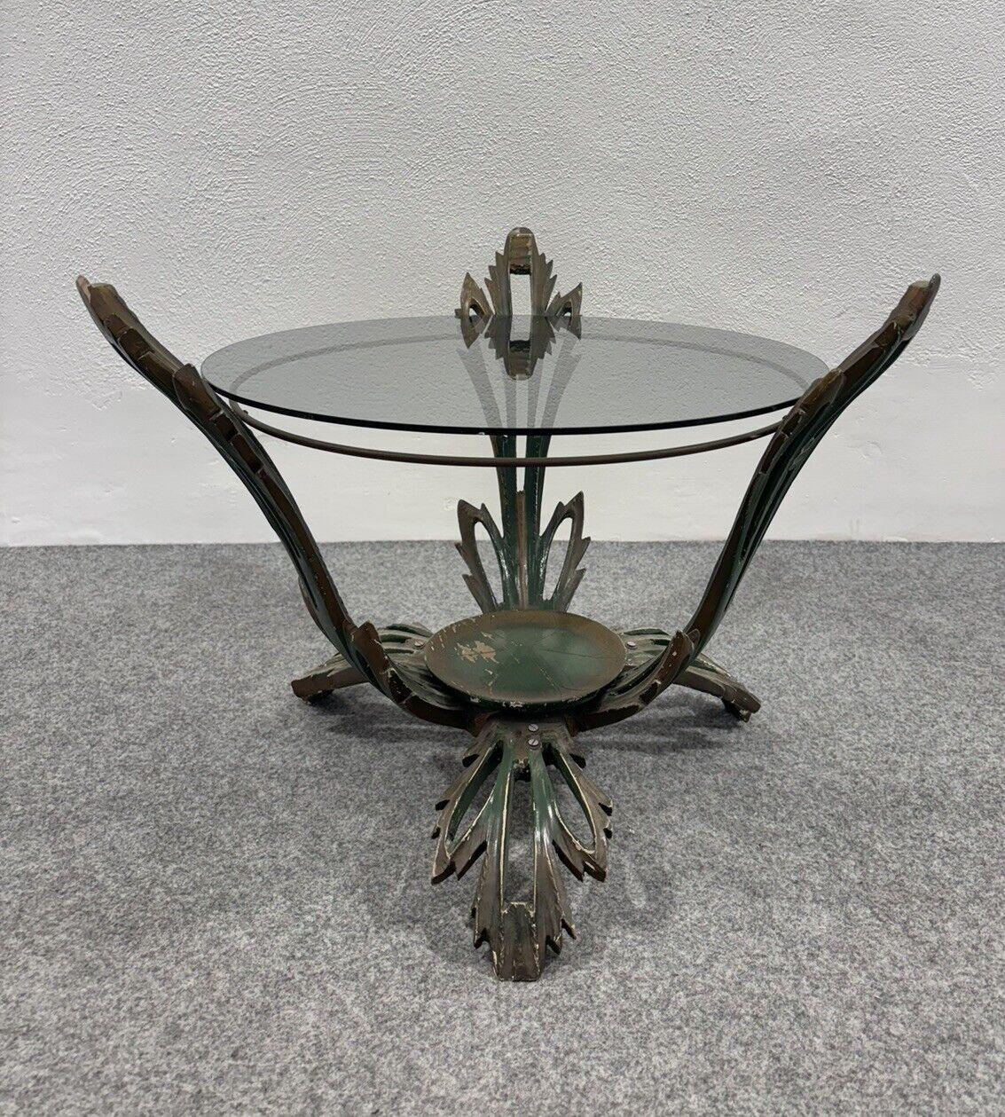 Italian Osvaldo Borsani coffee table design Modernariato 1930's For Sale