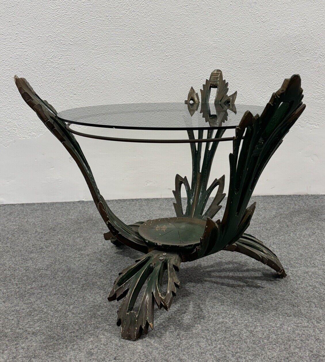 Osvaldo Borsani coffee table design Modernariato 1930's For Sale 2