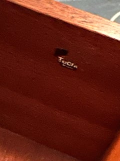 Cassettiera in legno Osvaldo Borsani Tecno, 1960