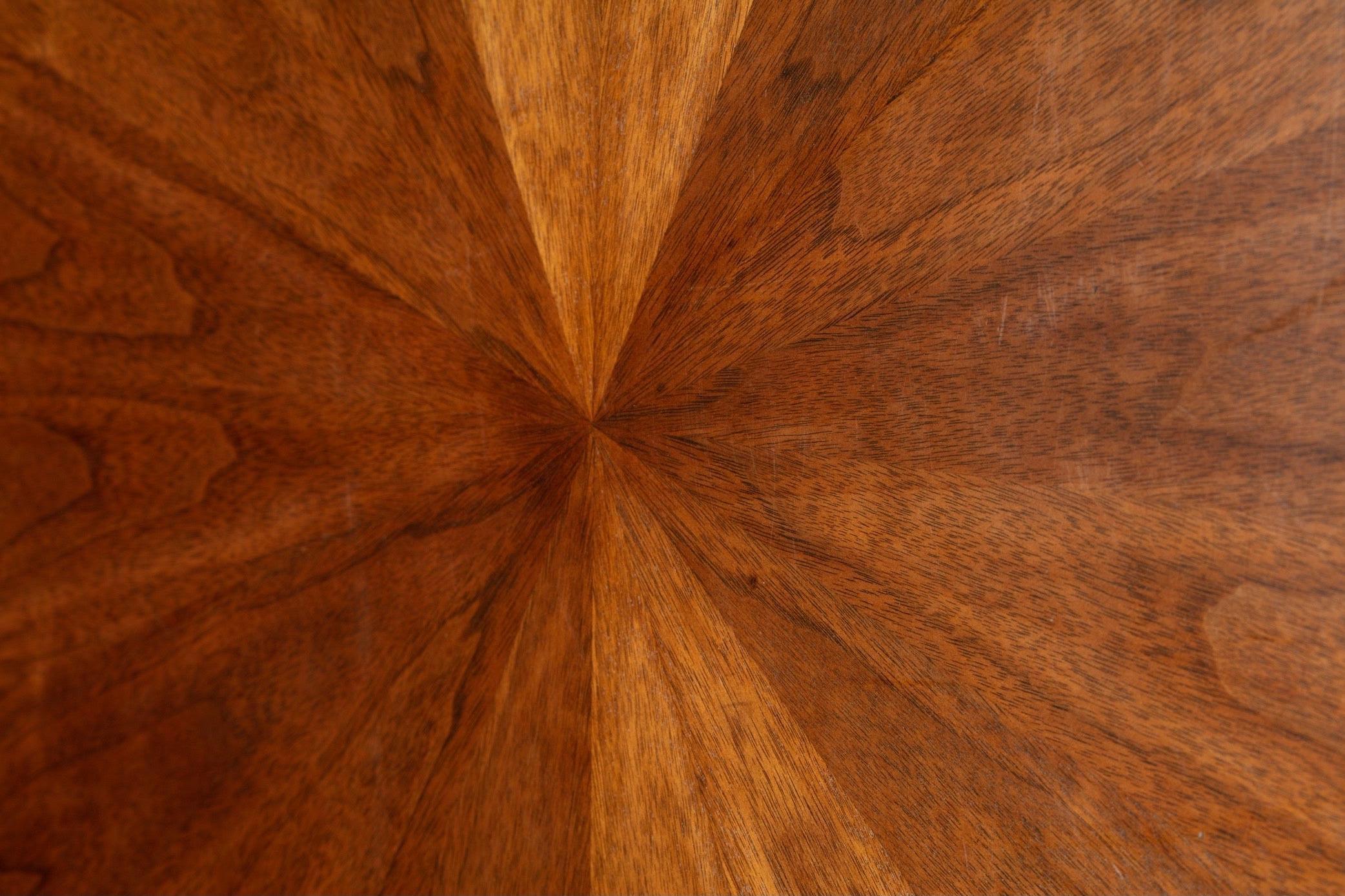 Osvaldo Borsani Walnut & Stainless Steel Oval Dining Table, c. 1970s In Good Condition In Saint Louis, MO