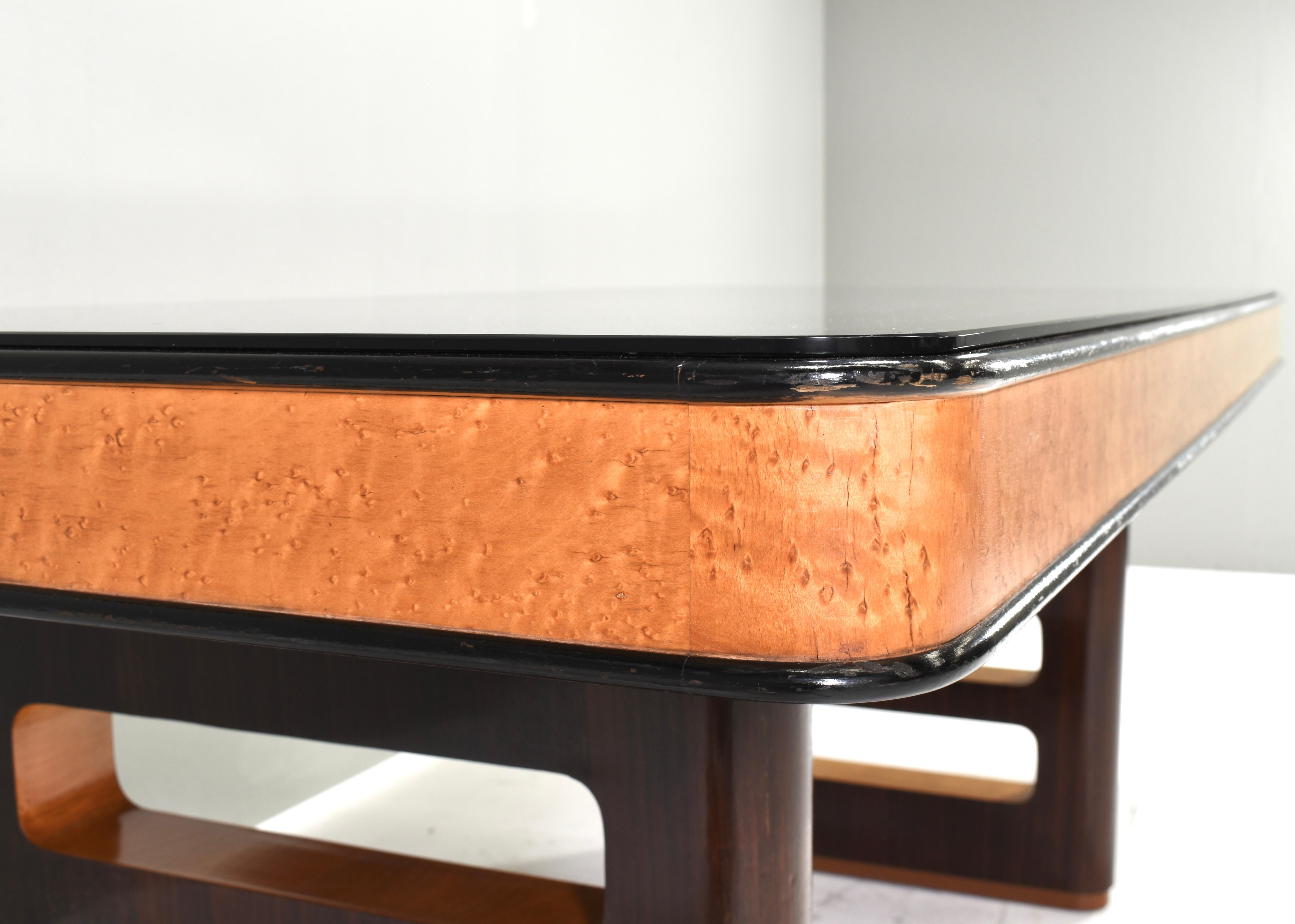 Osvaldo / Gaetano BORSANI Art-Deco Dining table / desk - Italy, circa 1930-50 For Sale 3