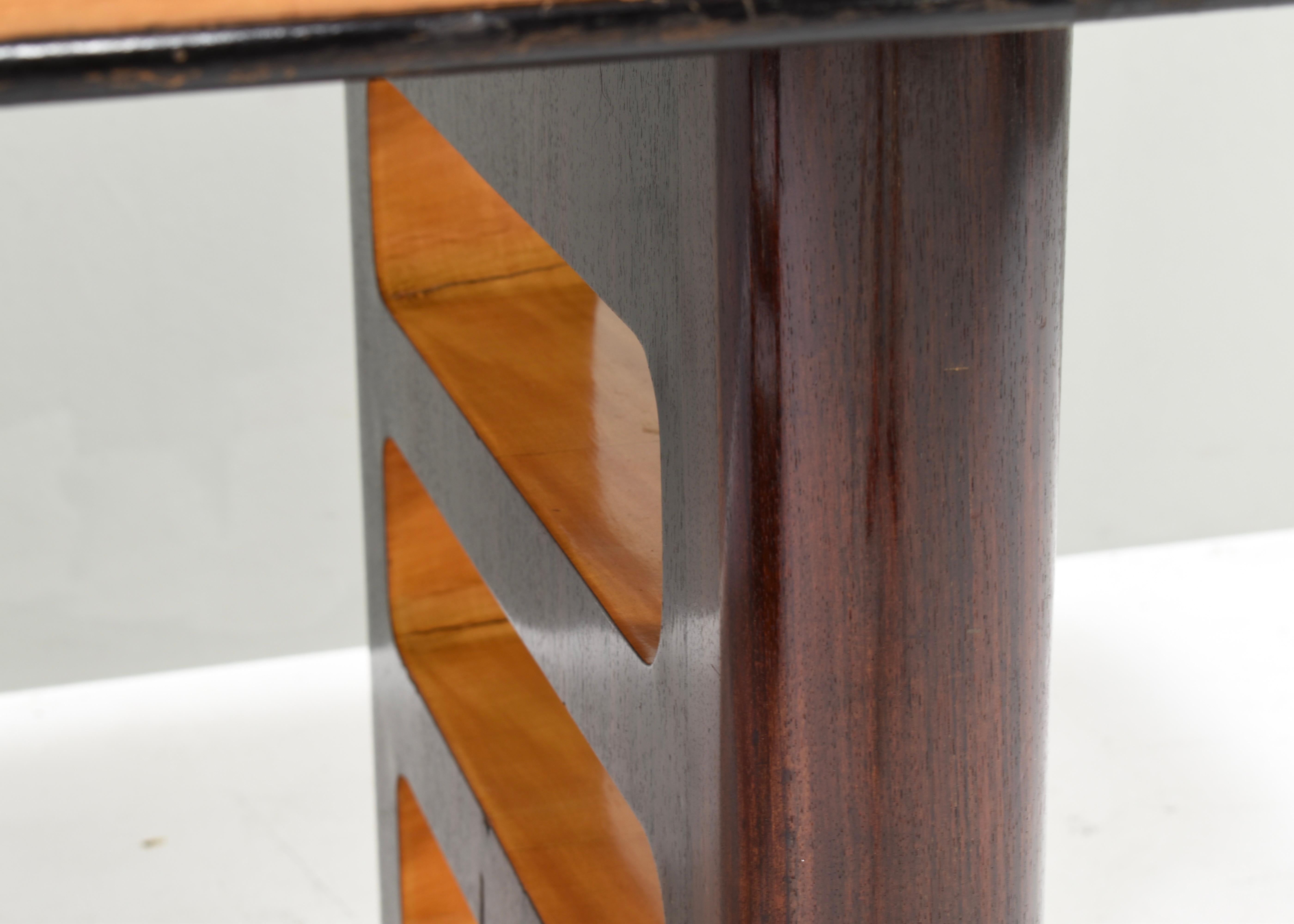 Osvaldo / Gaetano BORSANI Art-Deco Dining table / desk - Italy, circa 1930-50 For Sale 6