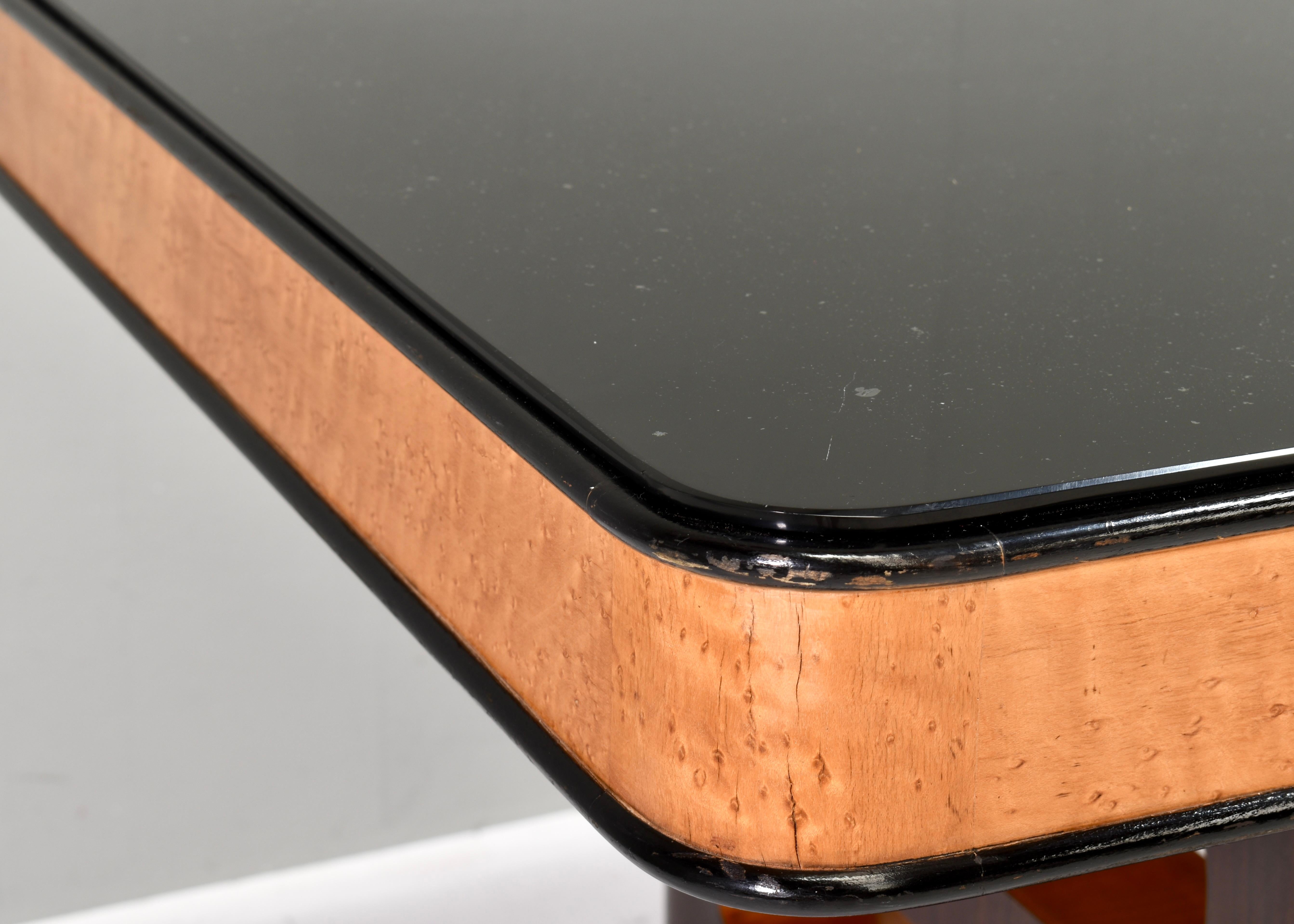 Osvaldo / Gaetano BORSANI Art-Deco Dining table / desk - Italy, circa 1930-50 For Sale 11