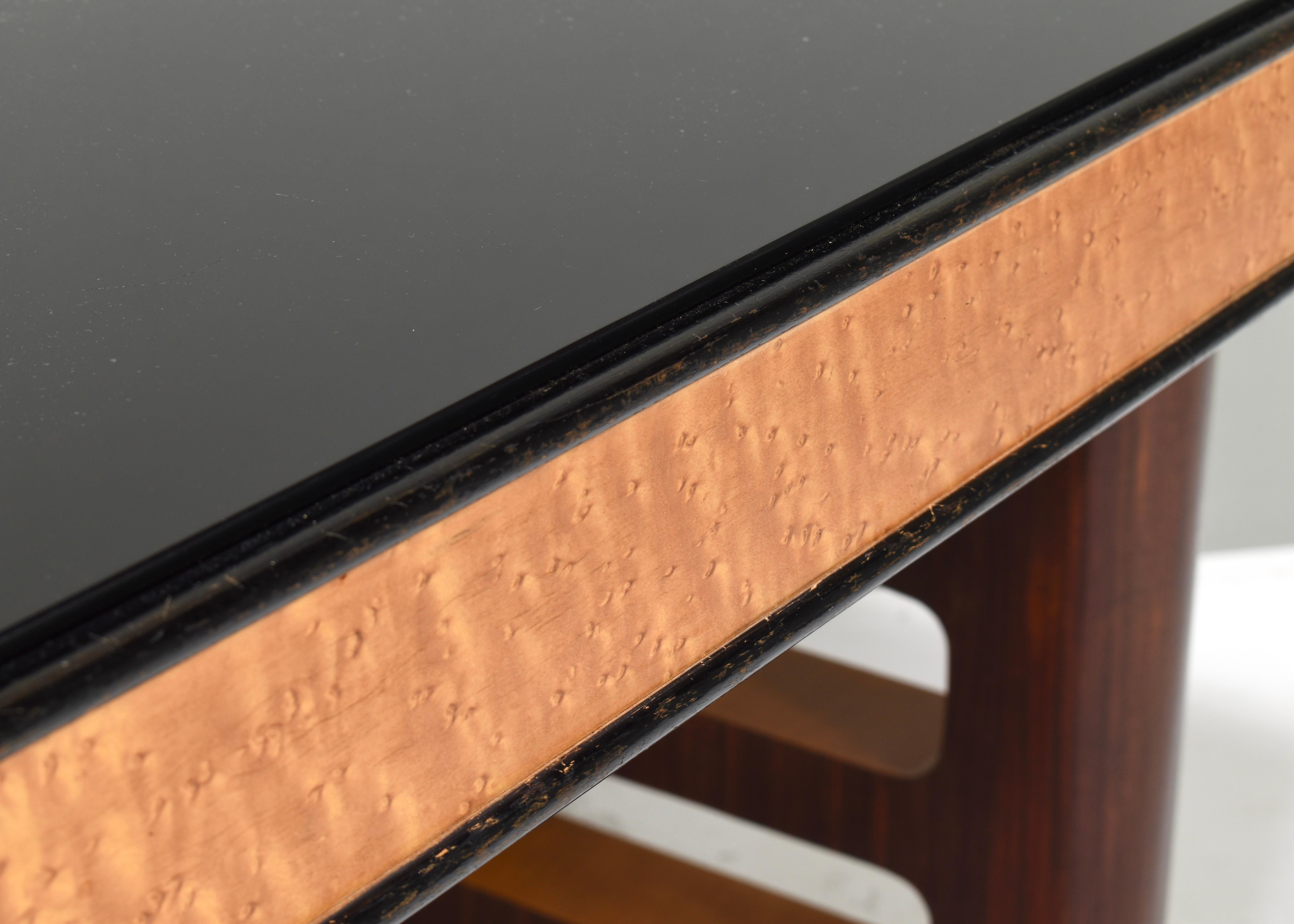Osvaldo / Gaetano BORSANI Art-Deco Dining table / desk - Italy, circa 1930-50 For Sale 12