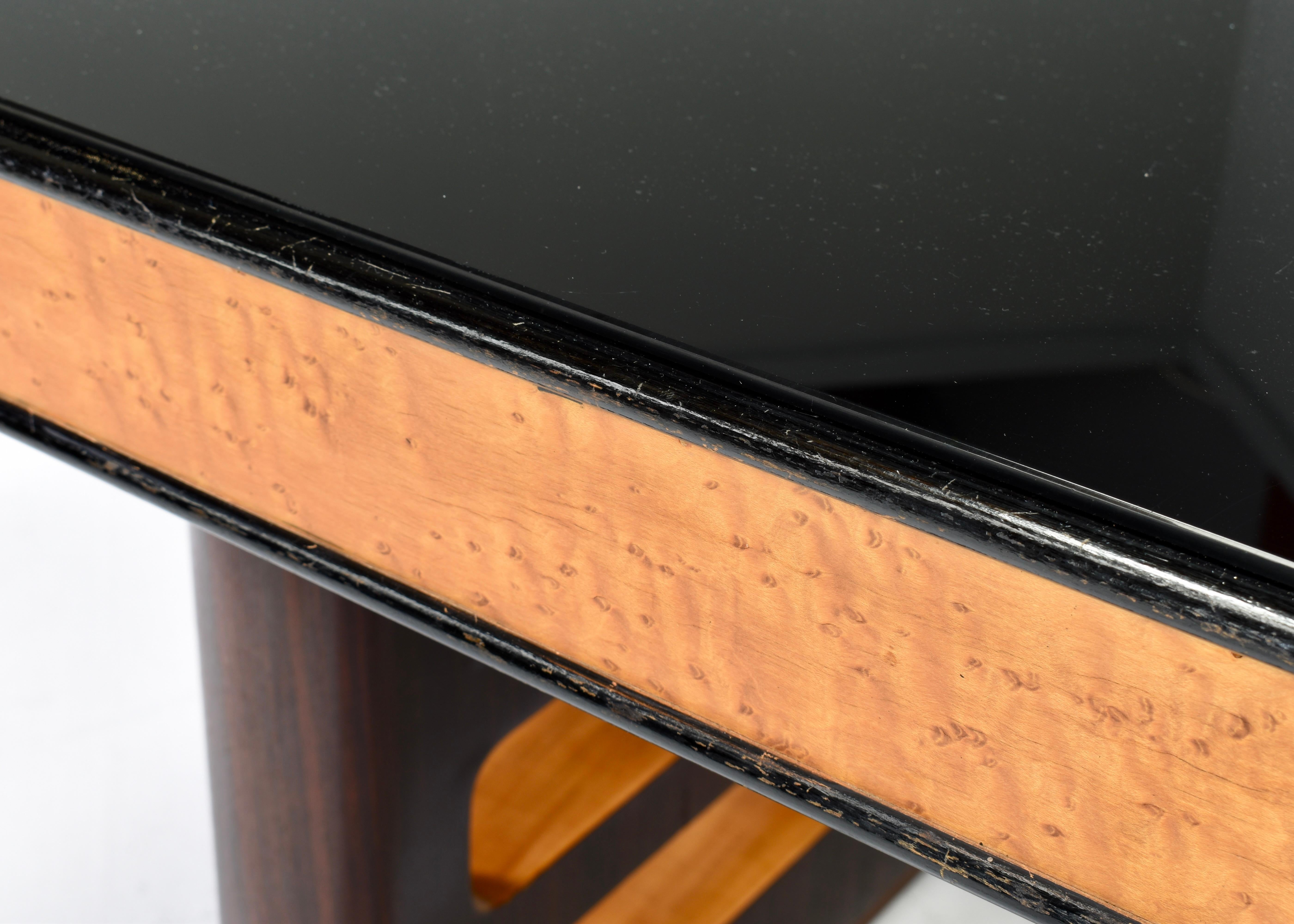 Osvaldo / Gaetano BORSANI Art-Deco Dining table / desk - Italy, circa 1930-50 For Sale 13