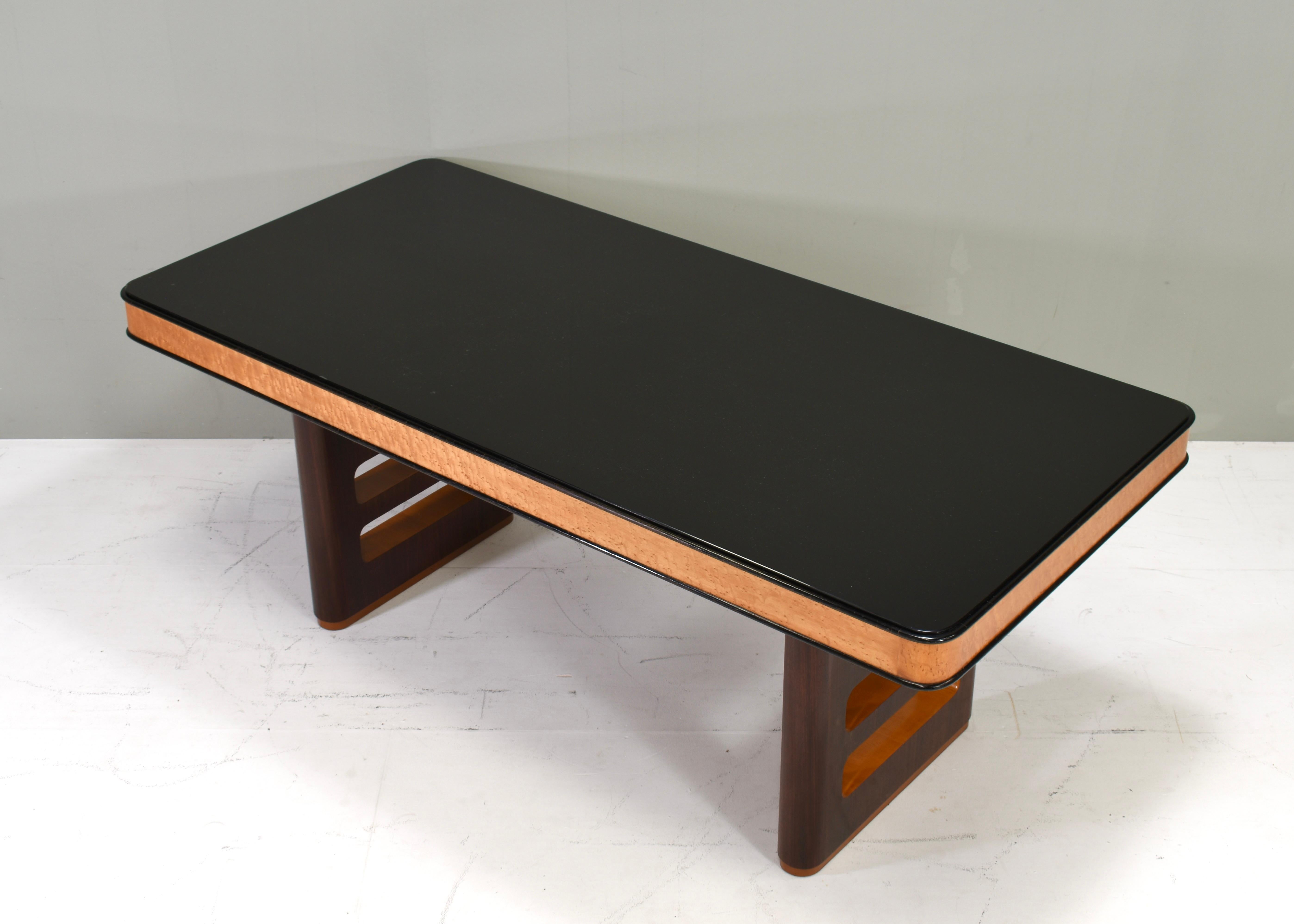 Italian Osvaldo / Gaetano BORSANI Art-Deco Dining table / desk - Italy, circa 1930-50 For Sale