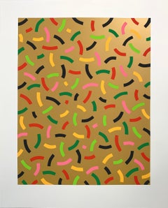 Osvaldo Mariscotti, Curves (Gold), 2025