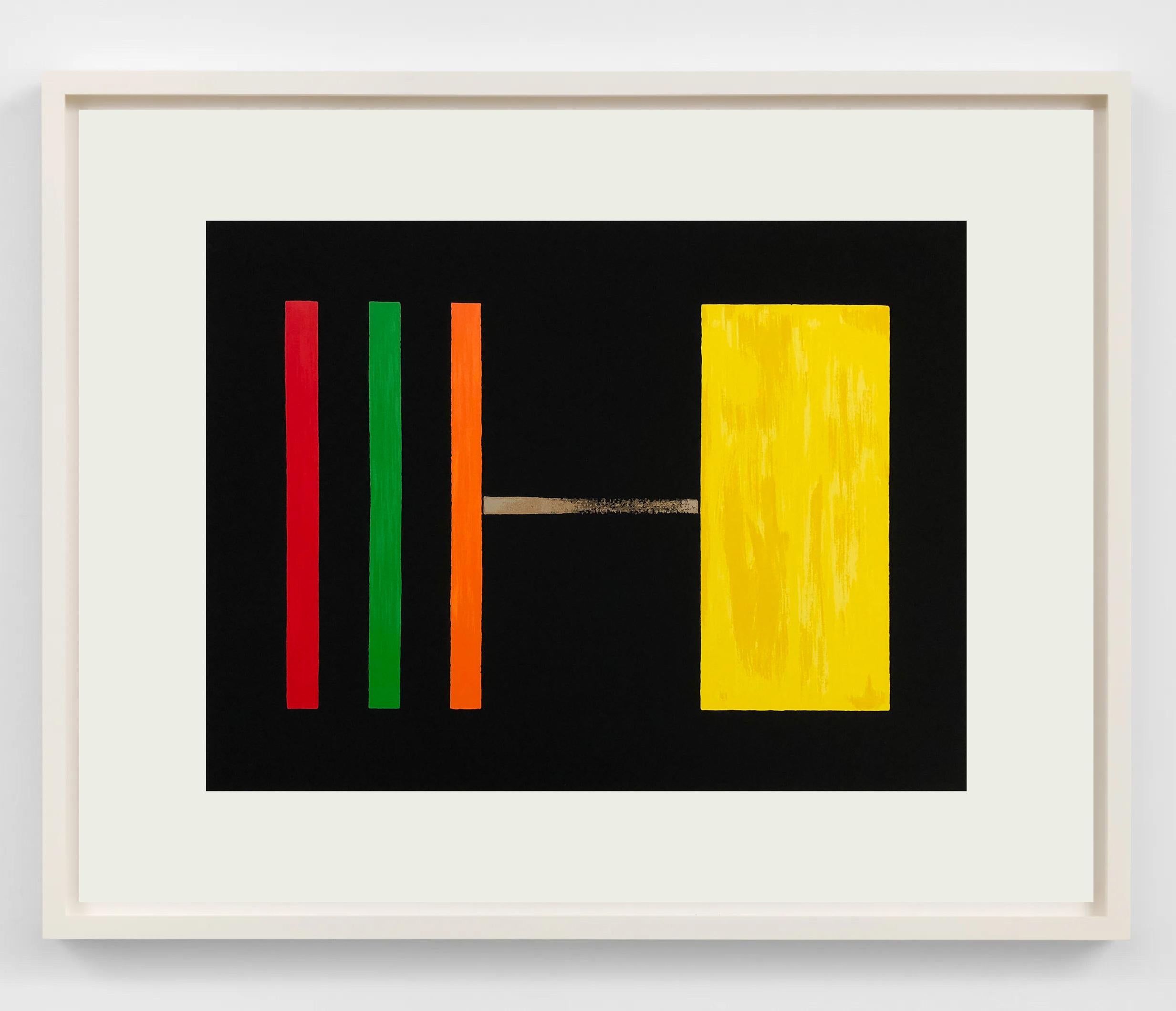 2017
Screenprint in colors, on Arches Aquarelle paper, with full margins
Sheet: 25 x 31 in. (63.5 x 78.7 cm)
Edition of 40
Signed, dated, and numbered in pencil, lower margin
Framed, pristine condition